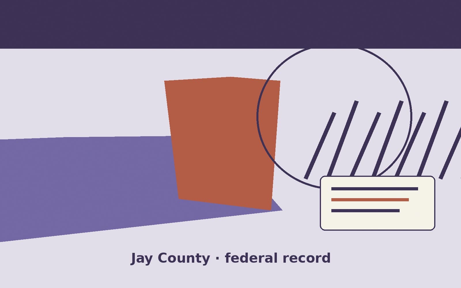 Public notice. Jay County, Indiana, has a federal award on the public books. On September 16, 2026, the Department of Agriculture recorded a definitive contract of $41,280. The off