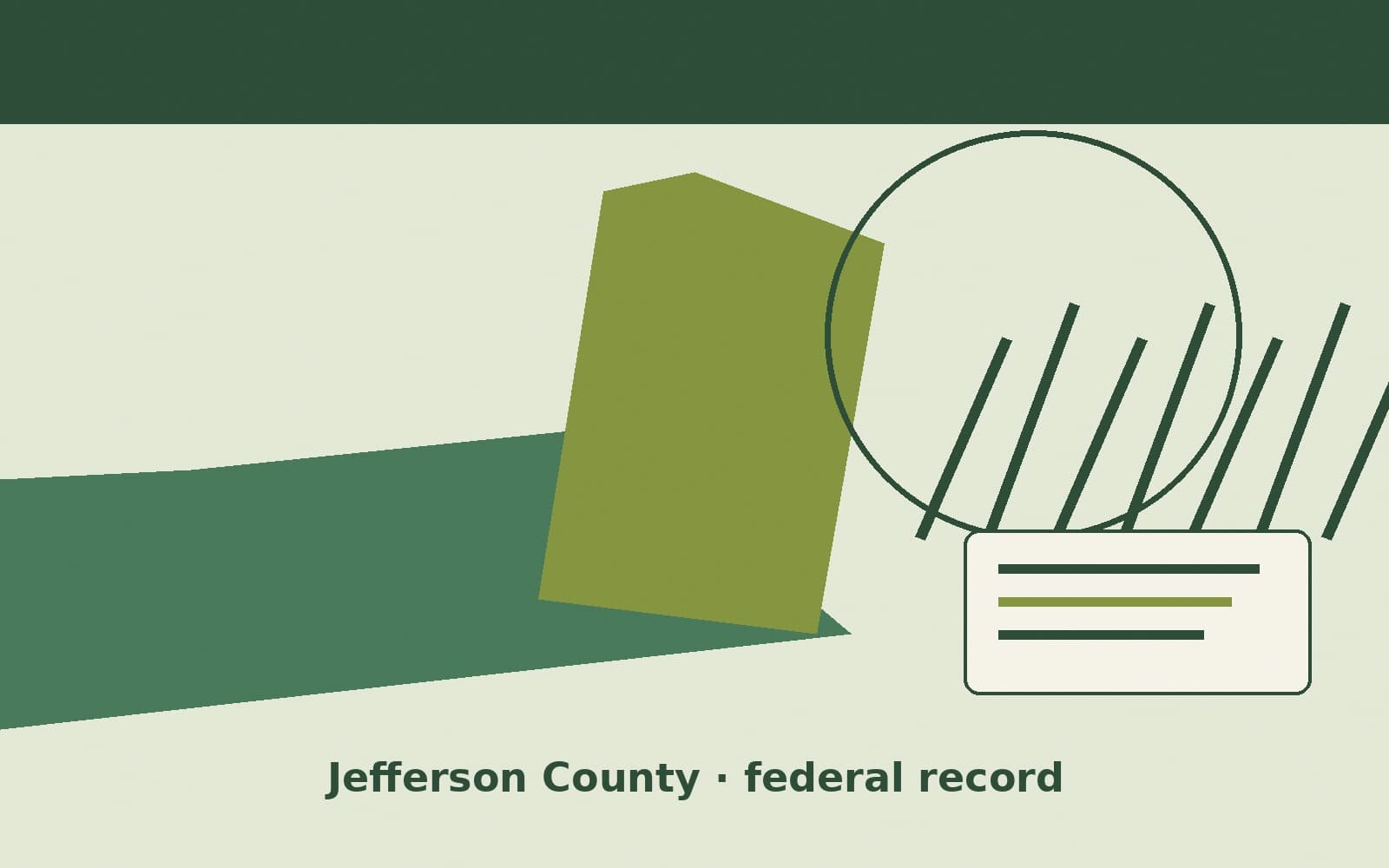 Public notice. Jefferson County, New York, has a federal award on the public books. On September 23, 2026, the General Services Administration recorded a delivery order of $88,516.