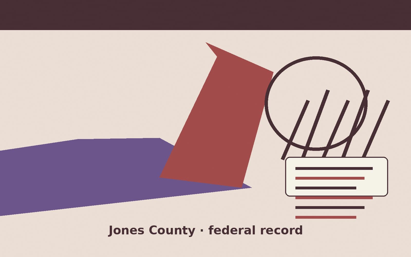 Public notice. Jones County, North Carolina, has a federal award on the public books. On September 11, 2026, the Department of Homeland Security recorded a delivery order of $250,0