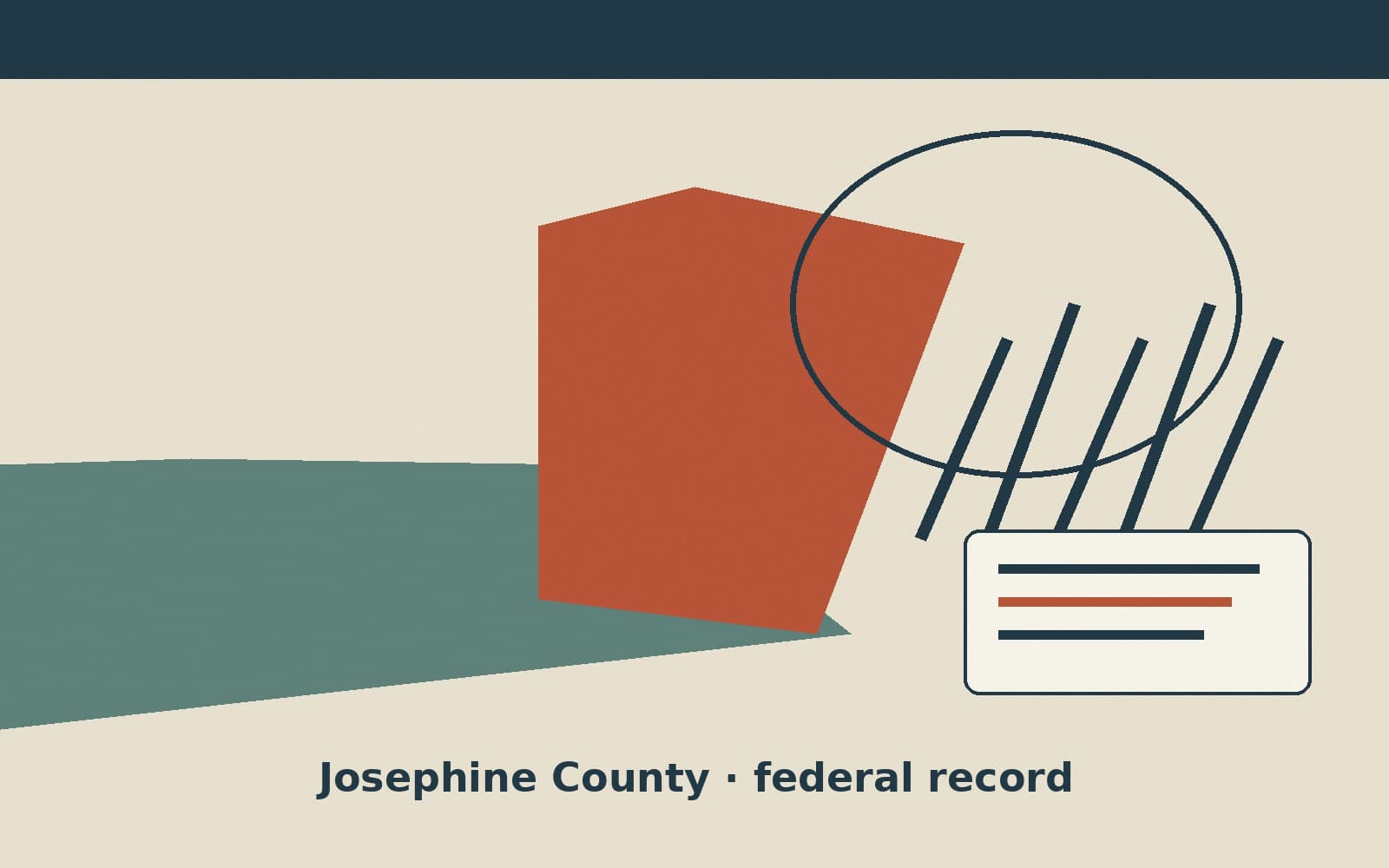 Public notice. Josephine County, Oregon, has a federal award on the public books. On September 24, 2026, the Department of the Interior recorded a purchase order of $65,264. The of