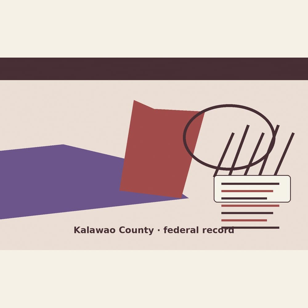 Kalawao NN Wonalert Desert Federal bid