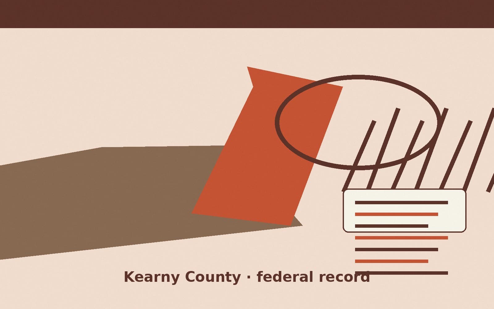 Public notice. Kearny County, Kansas, has a federal award on the public books. On September 16, 2026, the Department of Transportation recorded a formula grant of $1,482,839.32. Th