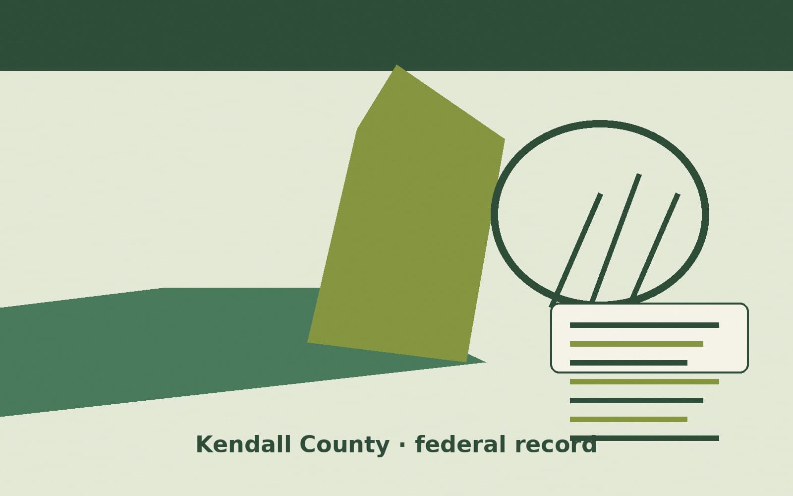 Public notice. Kendall County, Texas, has a federal award on the public books. On September 30, 2026, the National Aeronautics and Space Administration recorded a definitive contra