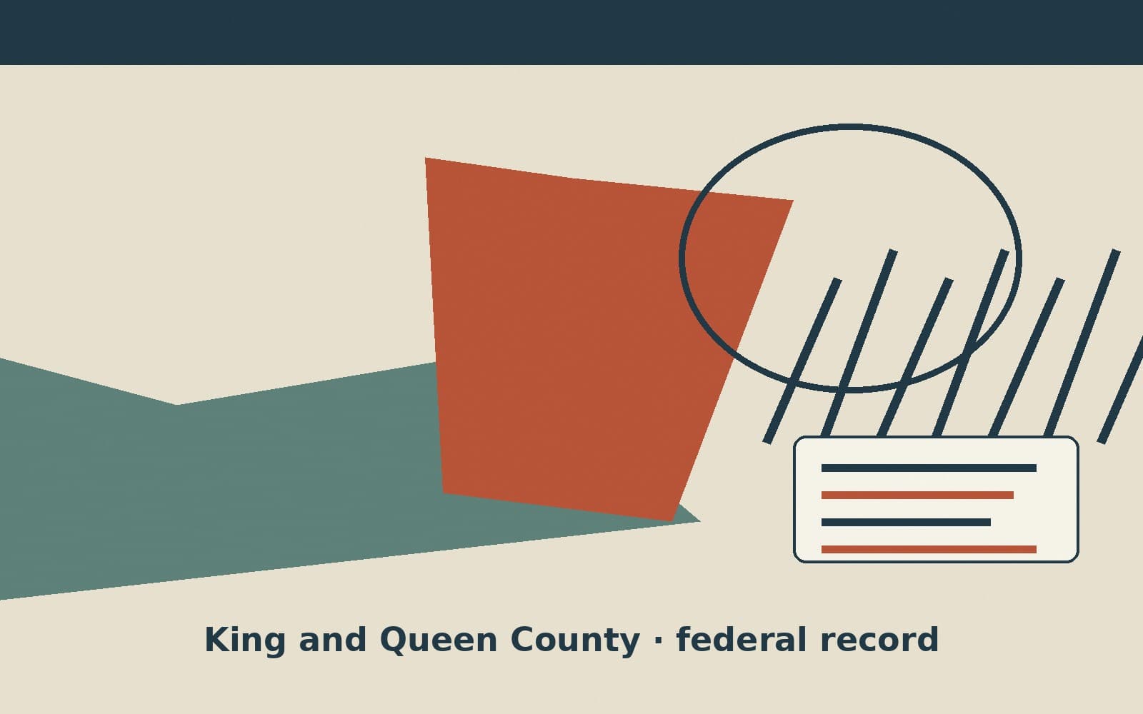 Public notice. King and Queen County, Virginia, has a federal award on the public books. On August 13, 2026, the Department of Transportation recorded a formula grant of $435,540.