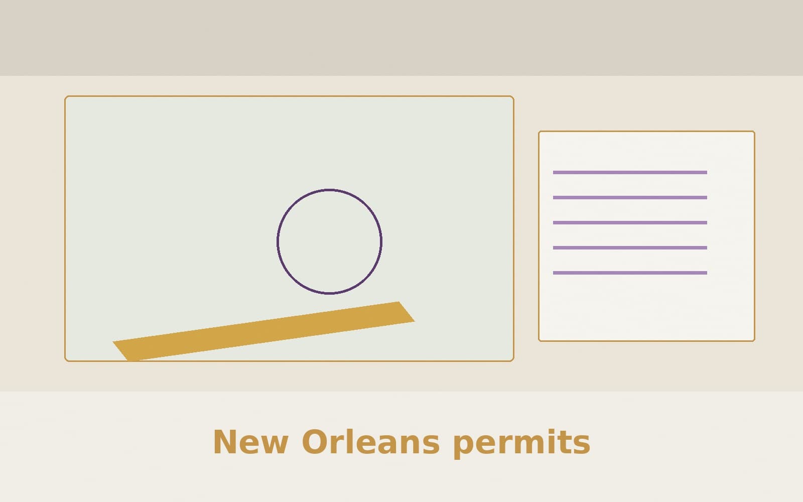 Public notice. The City of New Orleans permits file lists 266 rows with an issue date from September 27, 2026, through October 3, 2026.