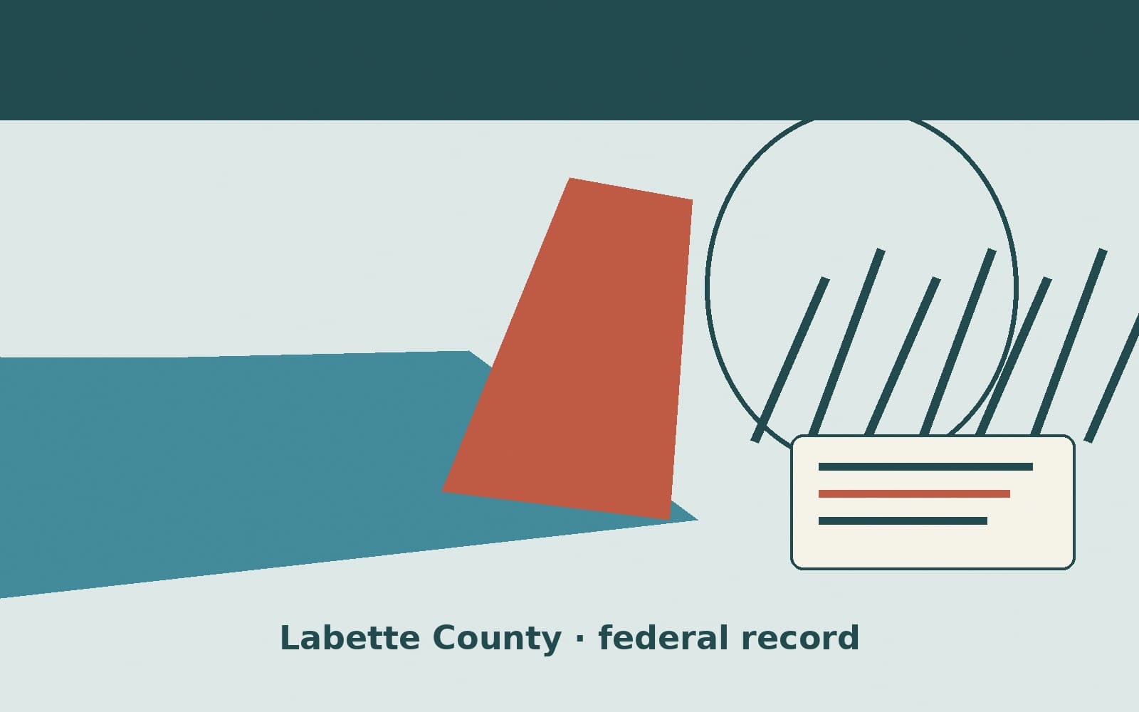 Public notice. Labette County, Kansas, has a federal award on the public books. On September 14, 2026, the Department of Transportation recorded a formula grant of $238,816.80. The