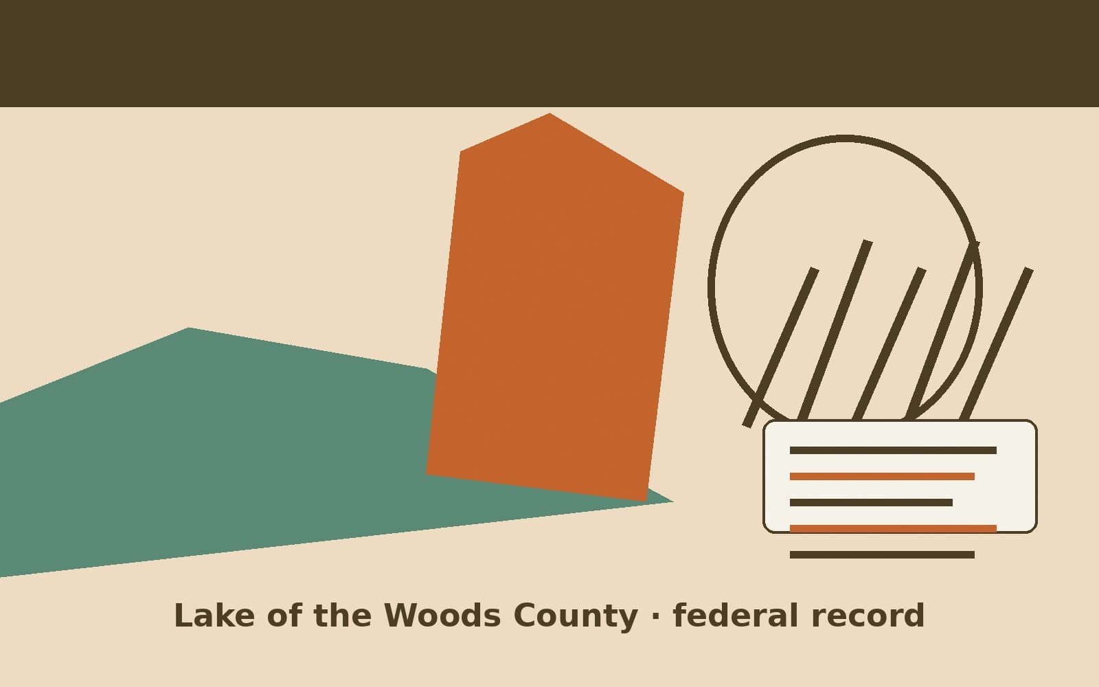 Public notice. Lake of the Woods County, Minnesota, has a federal award on the public books. On September 24, 2026, the Department of Health and Human Services recorded a project g