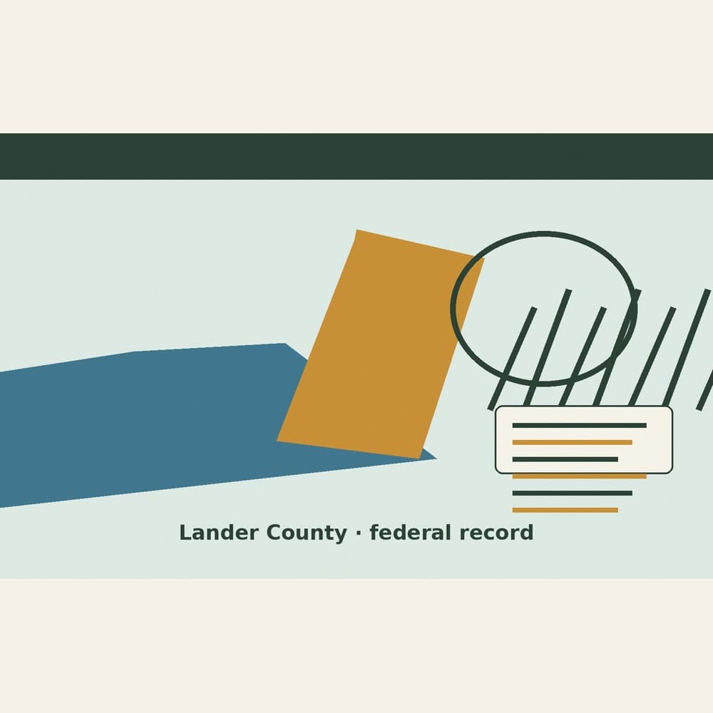 Lander NN Wonalert Desert Federal bid