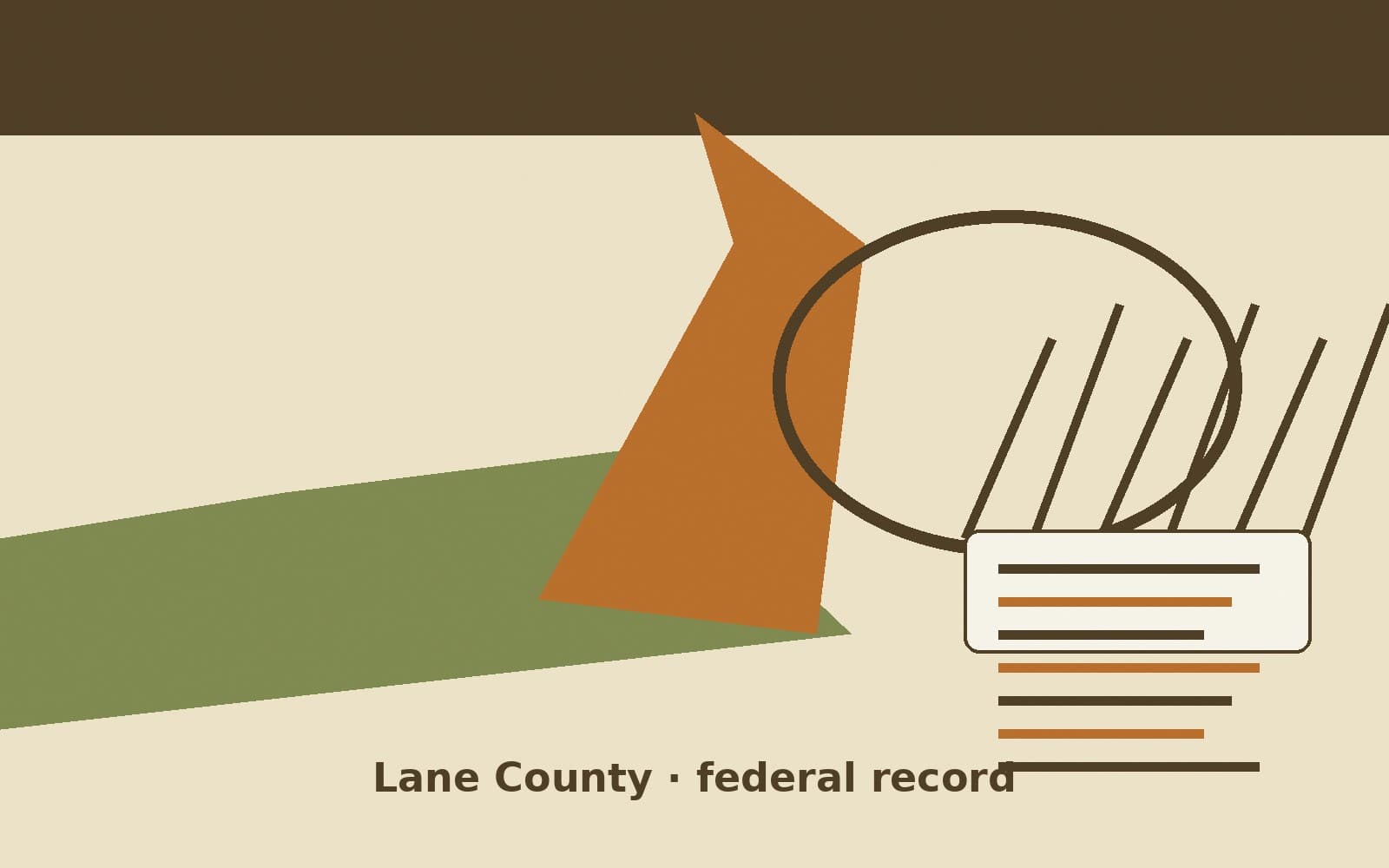 Public notice. Lane County, Kansas, has a federal award on the public books. On August 15, 2026, the Department of Health and Human Services recorded a cooperative agreement of $1,