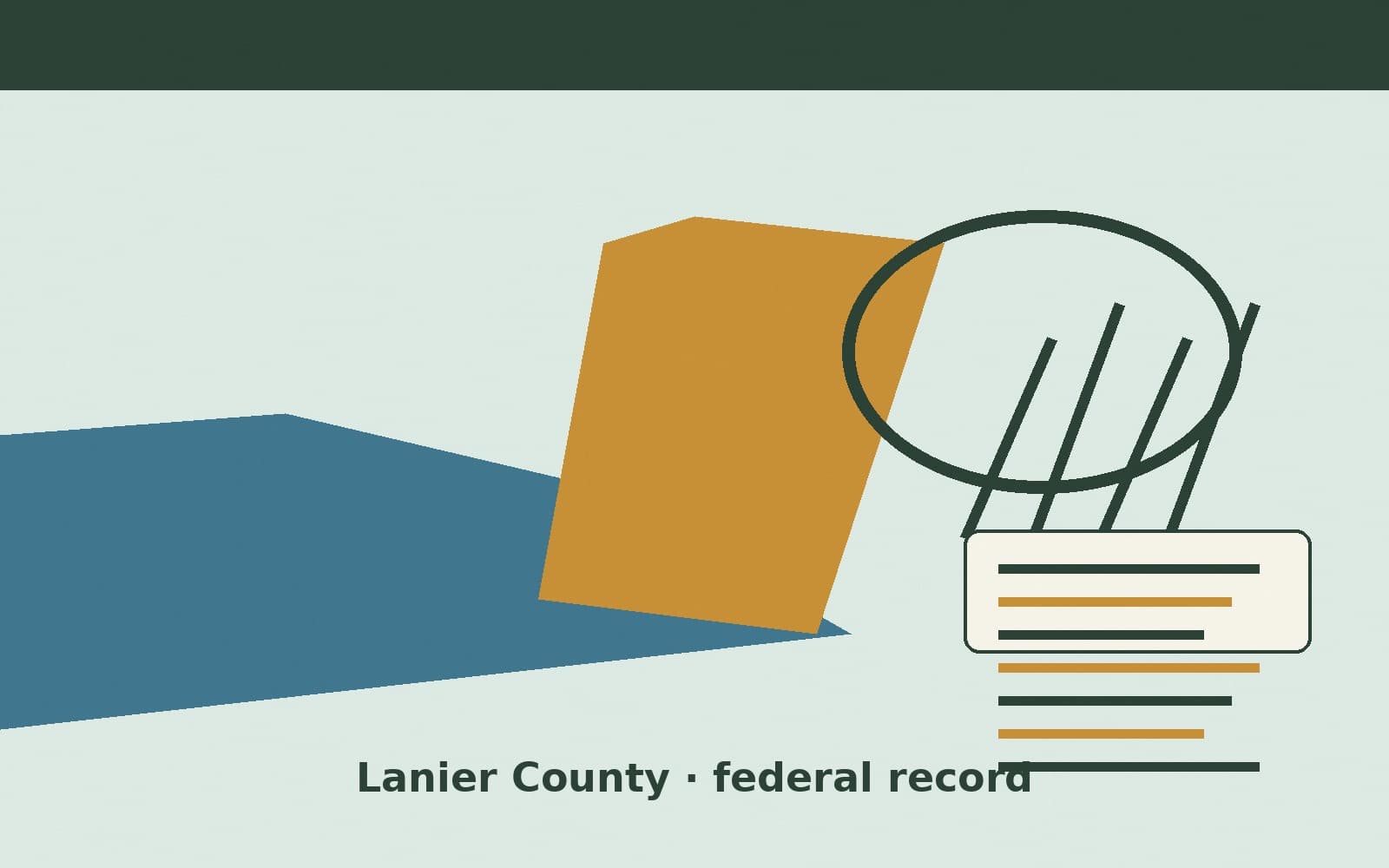 Public notice. Lanier County, Georgia, has a federal award on the public books. On August 18, 2026, the Department of Housing and Urban Development recorded a formula grant of $499
