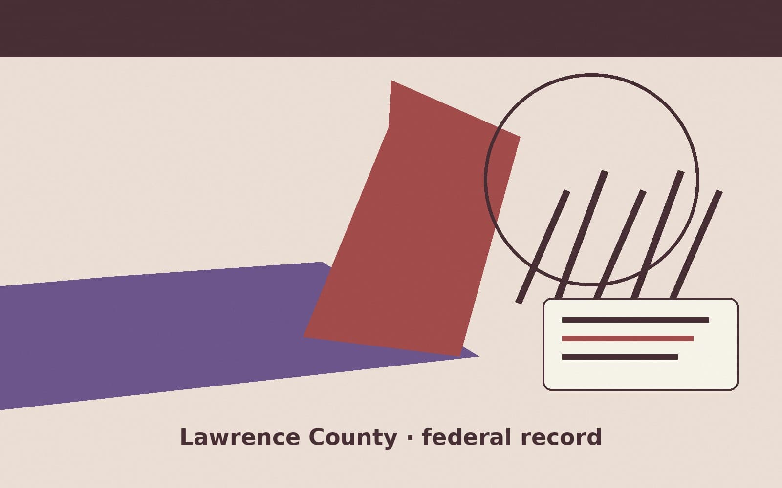 Public notice. Lawrence County, Alabama, has a federal award on the public books. On September 16, 2026, the Department of Agriculture recorded a purchase order of $39,000. The off