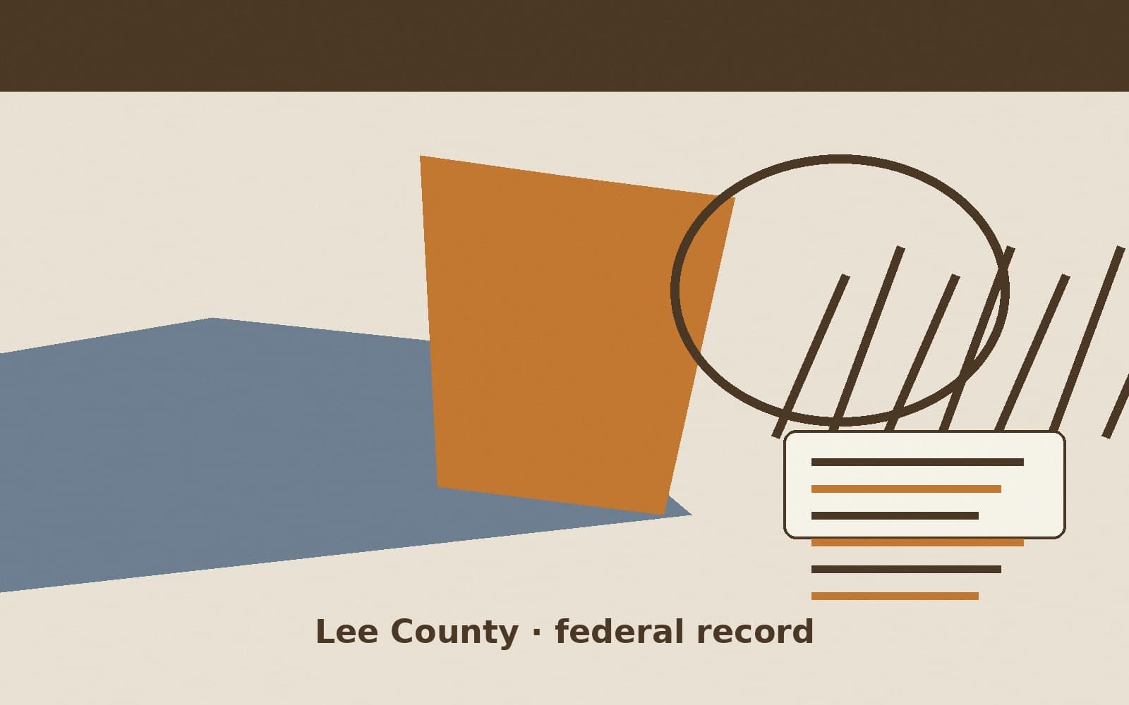 Public notice. Lee County, Illinois, has a federal award on the public books. On September 25, 2026, the Department of the Interior recorded a purchase order of $71,322. The office