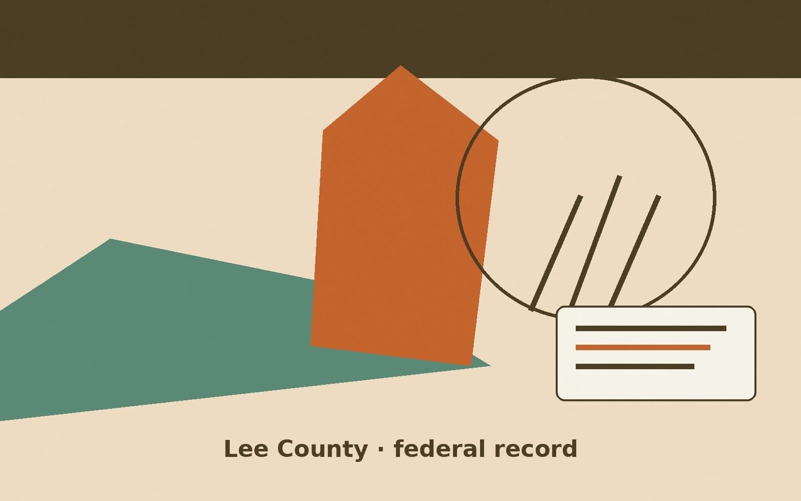 Public notice. Lee County, Texas, has a federal award on the public books. On August 18, 2026, the Department of Transportation recorded a formula grant of $581.45. The office on t