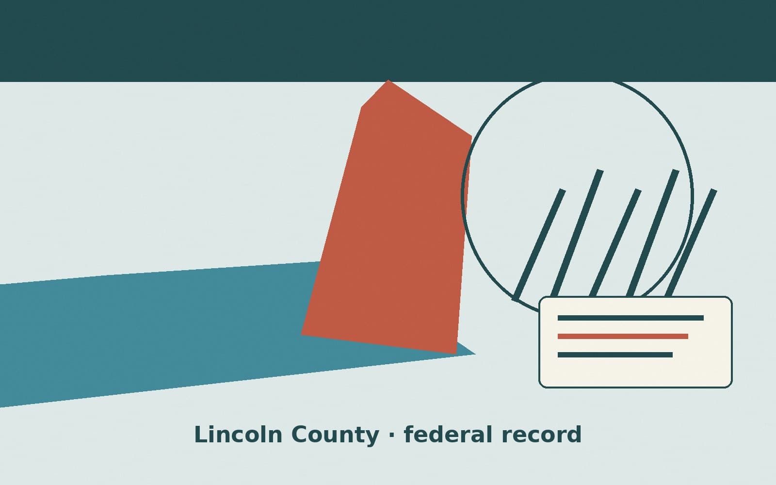 Public notice. Lincoln County, Colorado, has a federal award on the public books. On September 24, 2026, the Department of Health and Human Services recorded a project grant of $10