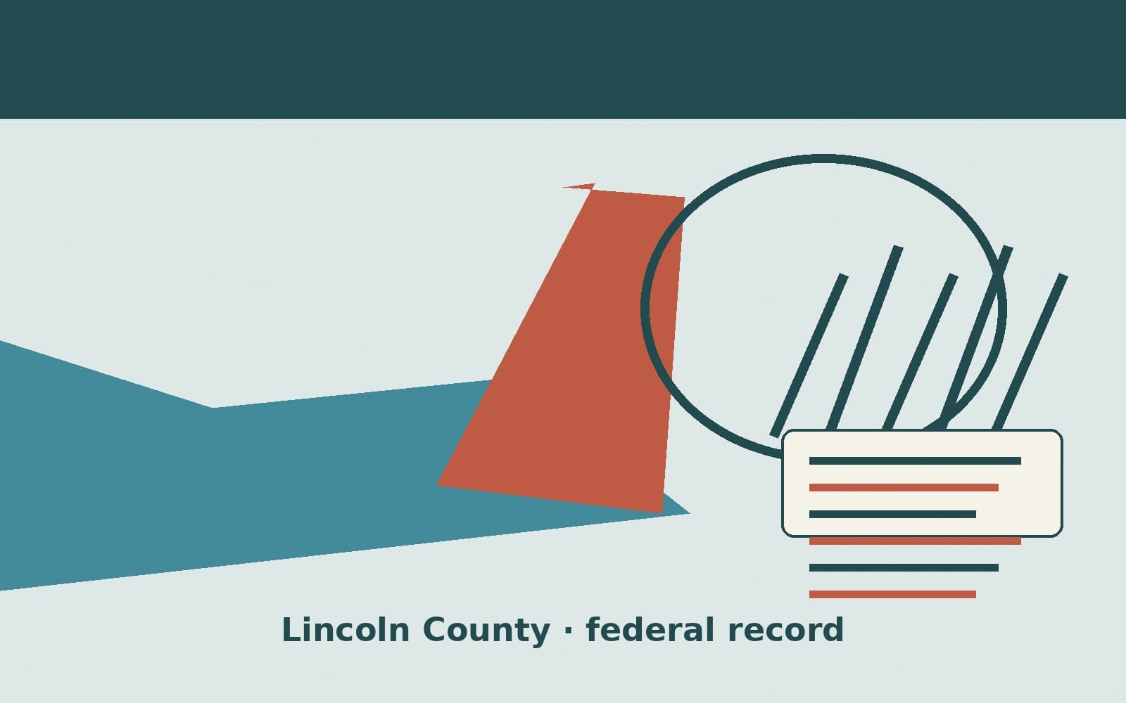 Public notice. Lincoln County, Wisconsin, has a federal award on the public books. On September 14, 2026, the Department of Transportation recorded a formula grant of $409,368. The