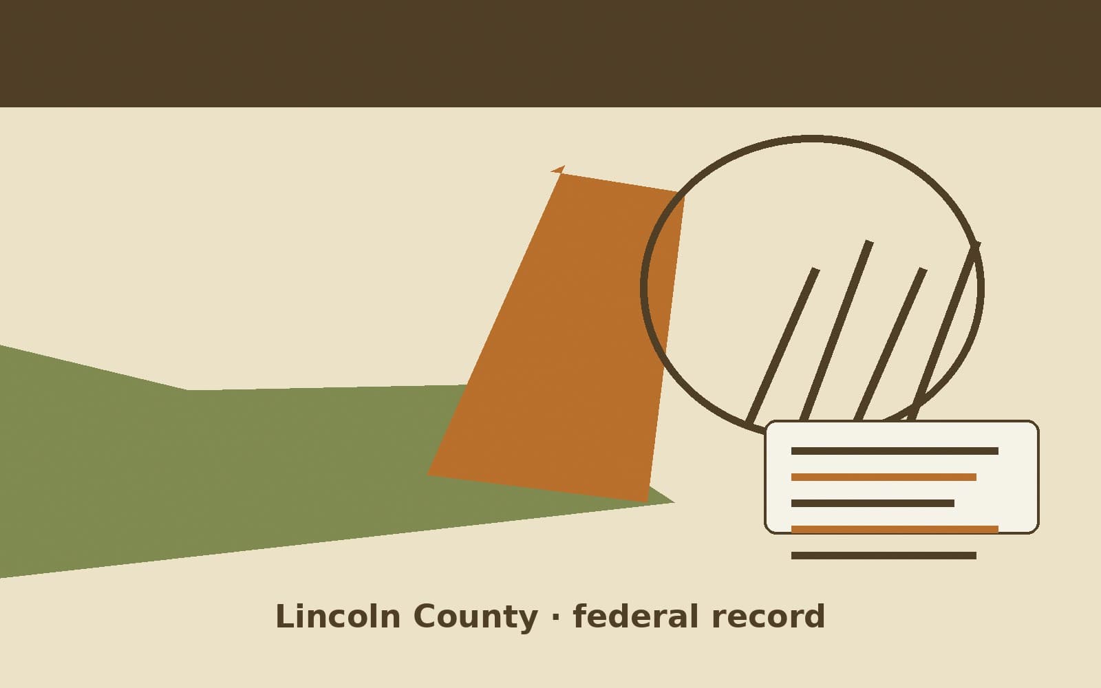 Public notice. Lincoln County, West Virginia, has a federal award on the public books. On September 15, 2026, the Department of Transportation recorded a formula grant of $23,027.2
