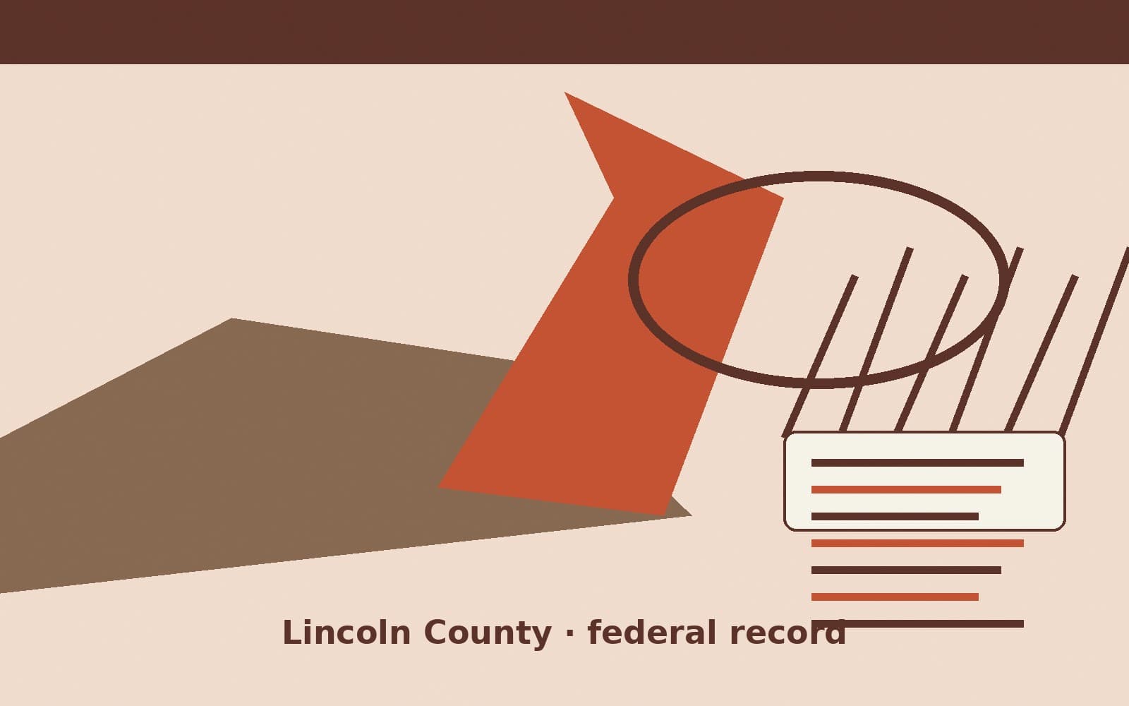 Public notice. Lincoln County, Wyoming, has a federal award on the public books. On September 29, 2026, the Department of Agriculture recorded a delivery order of $20,000. The offi