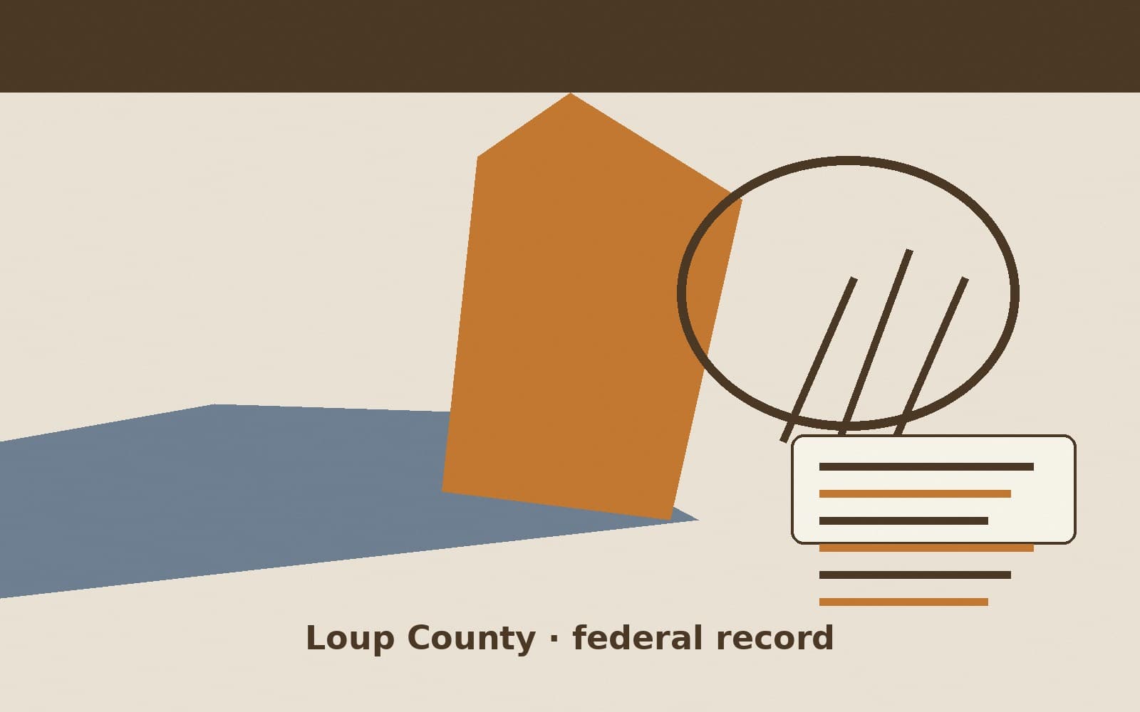 Public notice. Loup County, Nebraska, has a federal award on the public books. On August 24, 2026, the Department of Agriculture recorded a project grant of $200,000. The office on