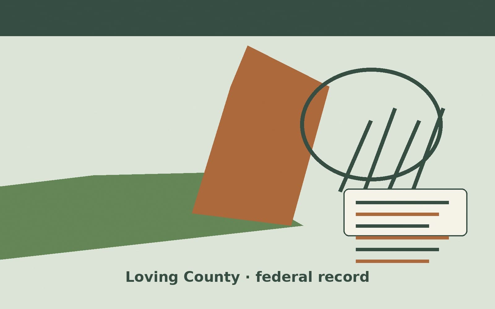 Public notice. Loving County, Texas, has a federal award on the public books. On May 6, 2026, the Department of Transportation recorded a formula grant of $115,957.07. The office o