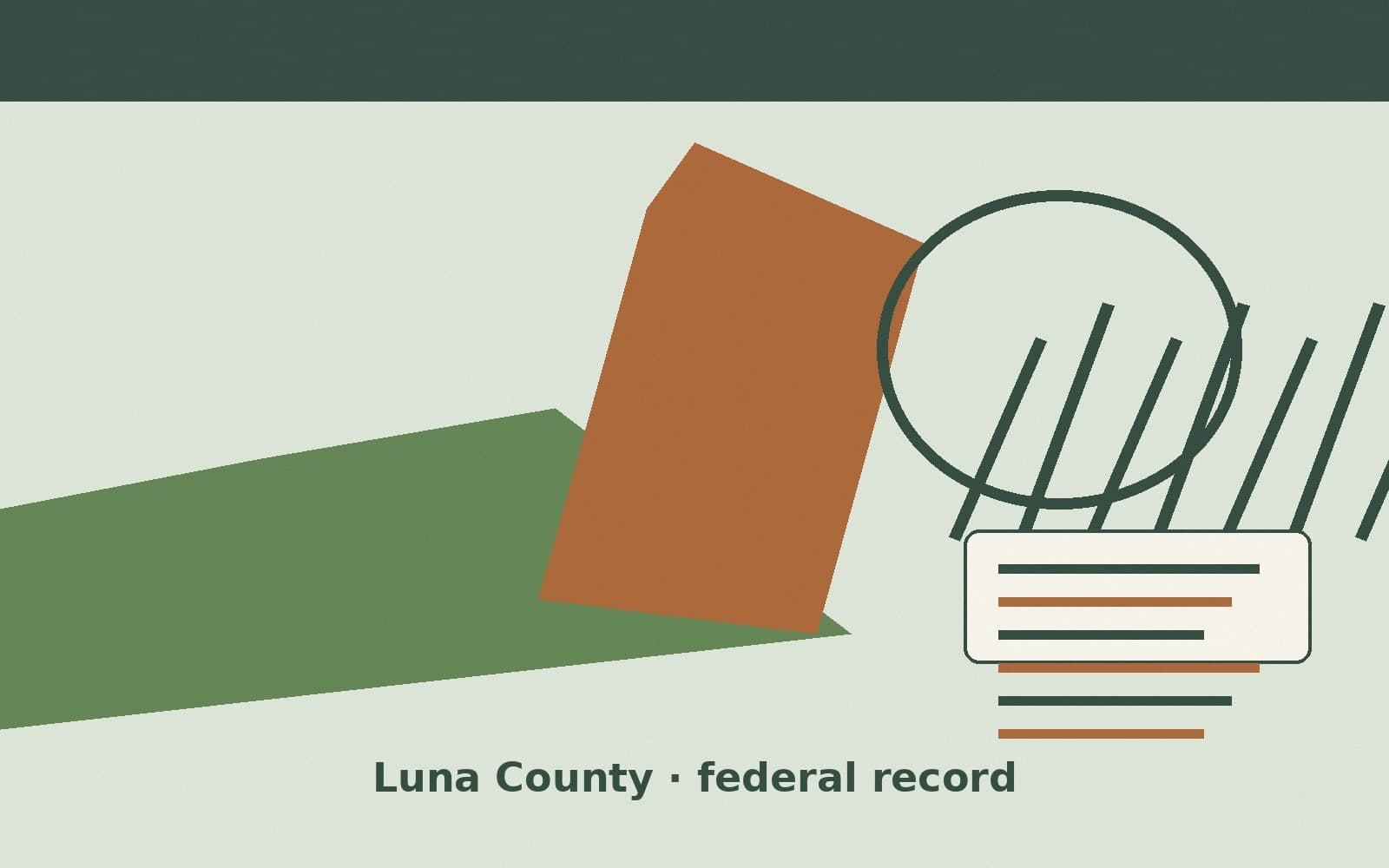 Public notice. Luna County, New Mexico, has a federal award on the public books. On September 30, 2026, the General Services Administration recorded a delivery order of $37,180. Th