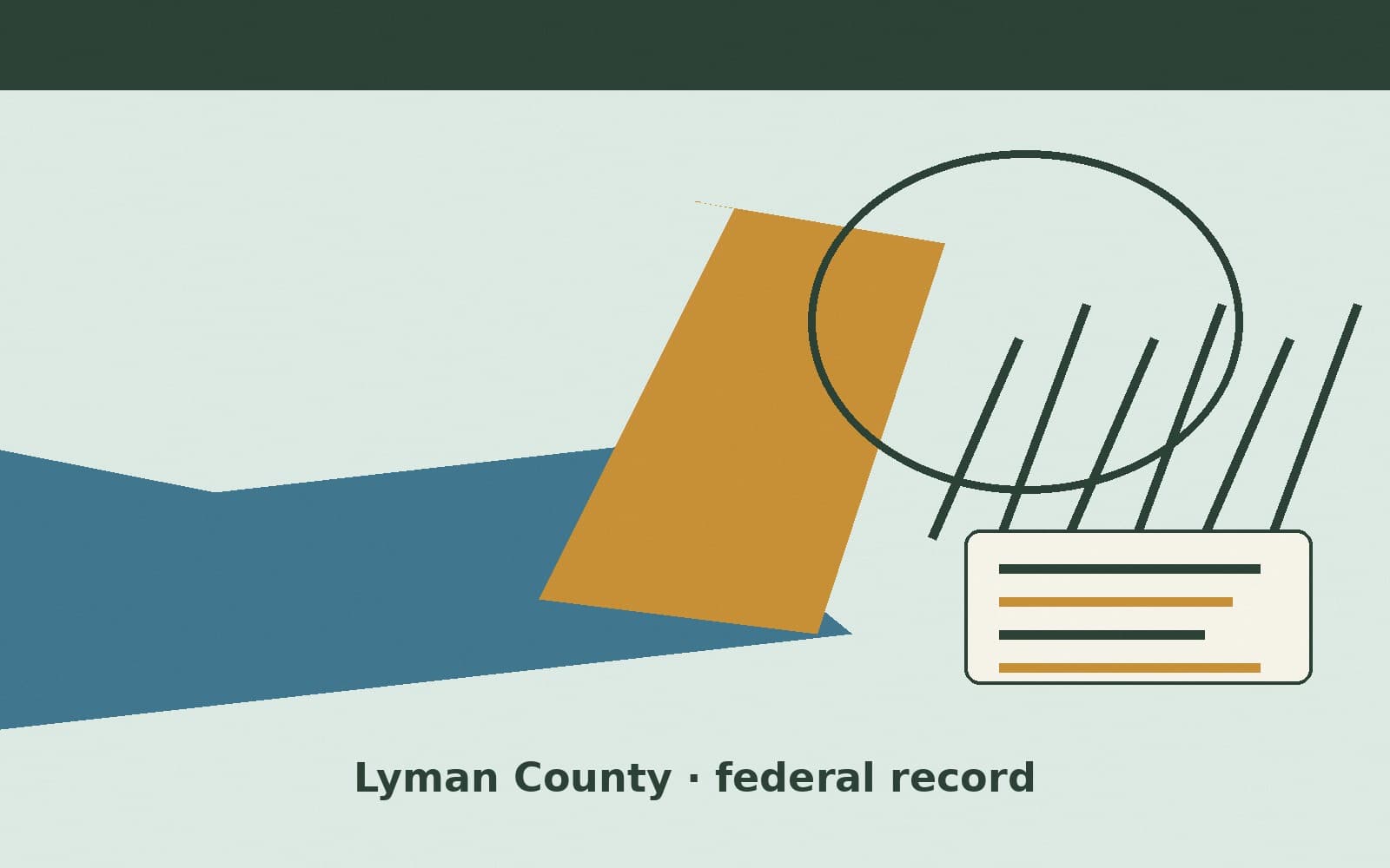 Public notice. Lyman County, South Dakota, has a federal award on the public books. On September 9, 2026, the Department of Transportation recorded a cooperative agreement of $198,