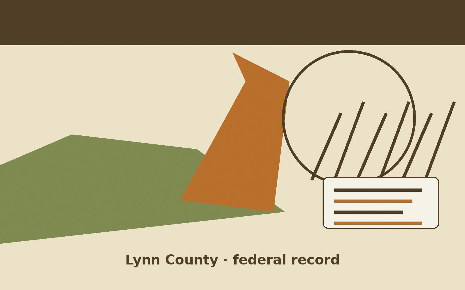 Public notice. Lynn County, Texas, has a federal award on the public books. On September 11, 2026, the Department of Transportation recorded a project grant of $1,600,000. The offi