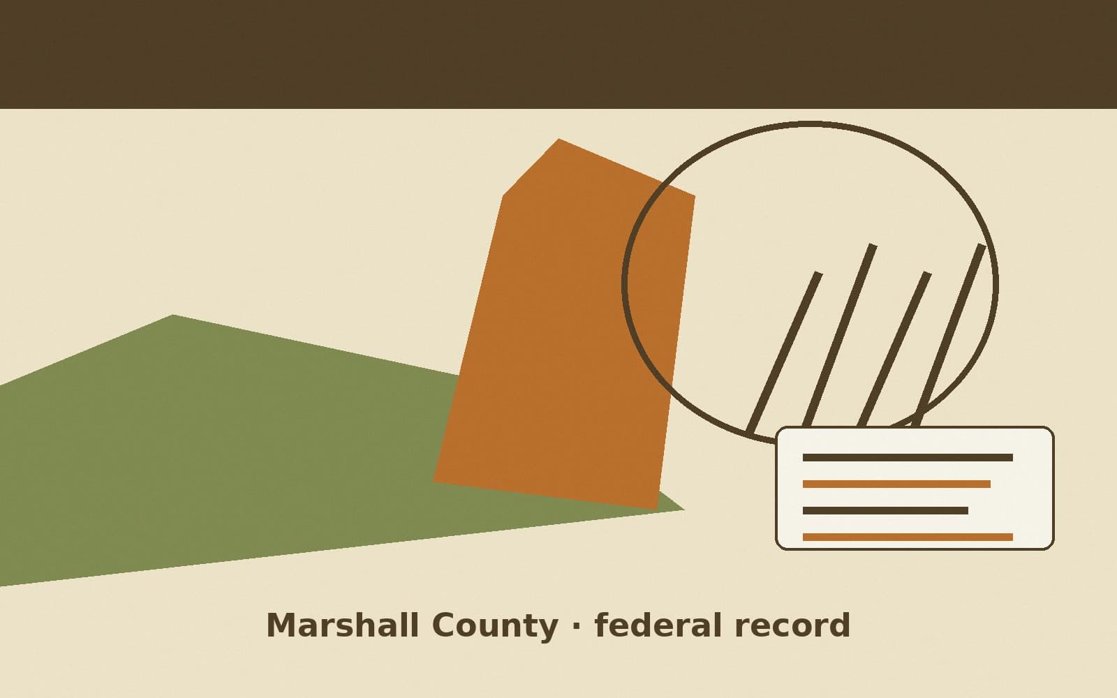 Public notice. Marshall County, Mississippi, has a federal award on the public books. On September 29, 2026, the Social Security Administration recorded a purchase order of $39,020