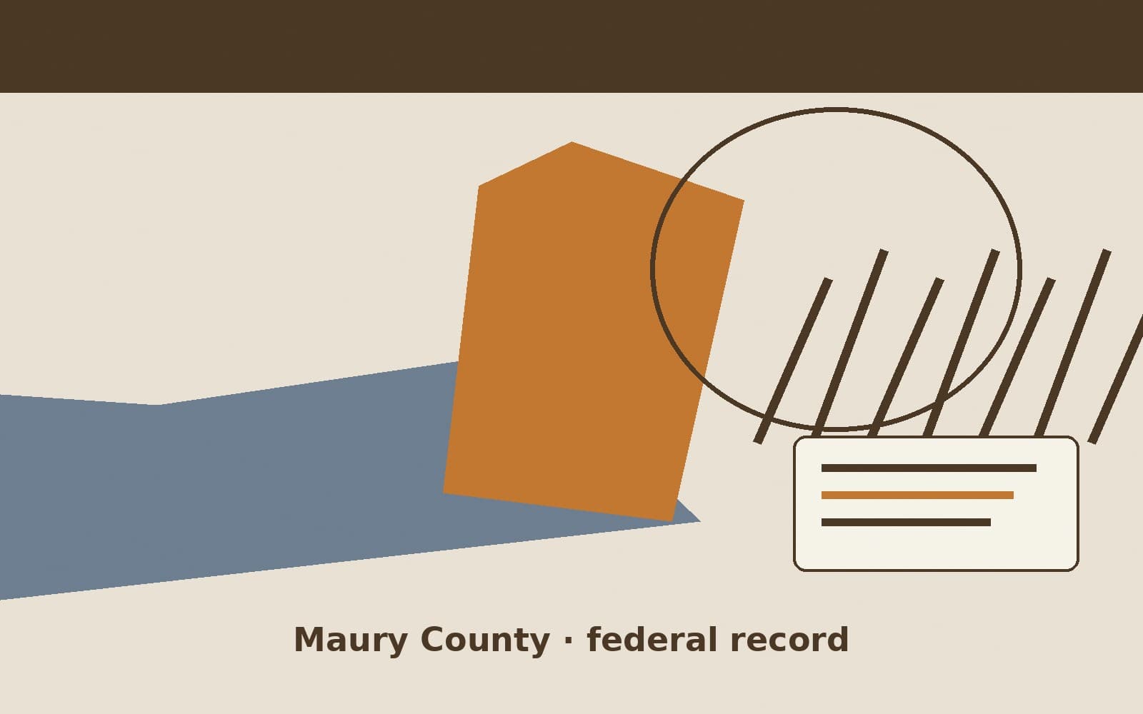 Public notice. Maury County, Tennessee, has a federal award on the public books. On October 1, 2026, the Department of Veterans Affairs recorded a delivery order of $4,041,559.79.
