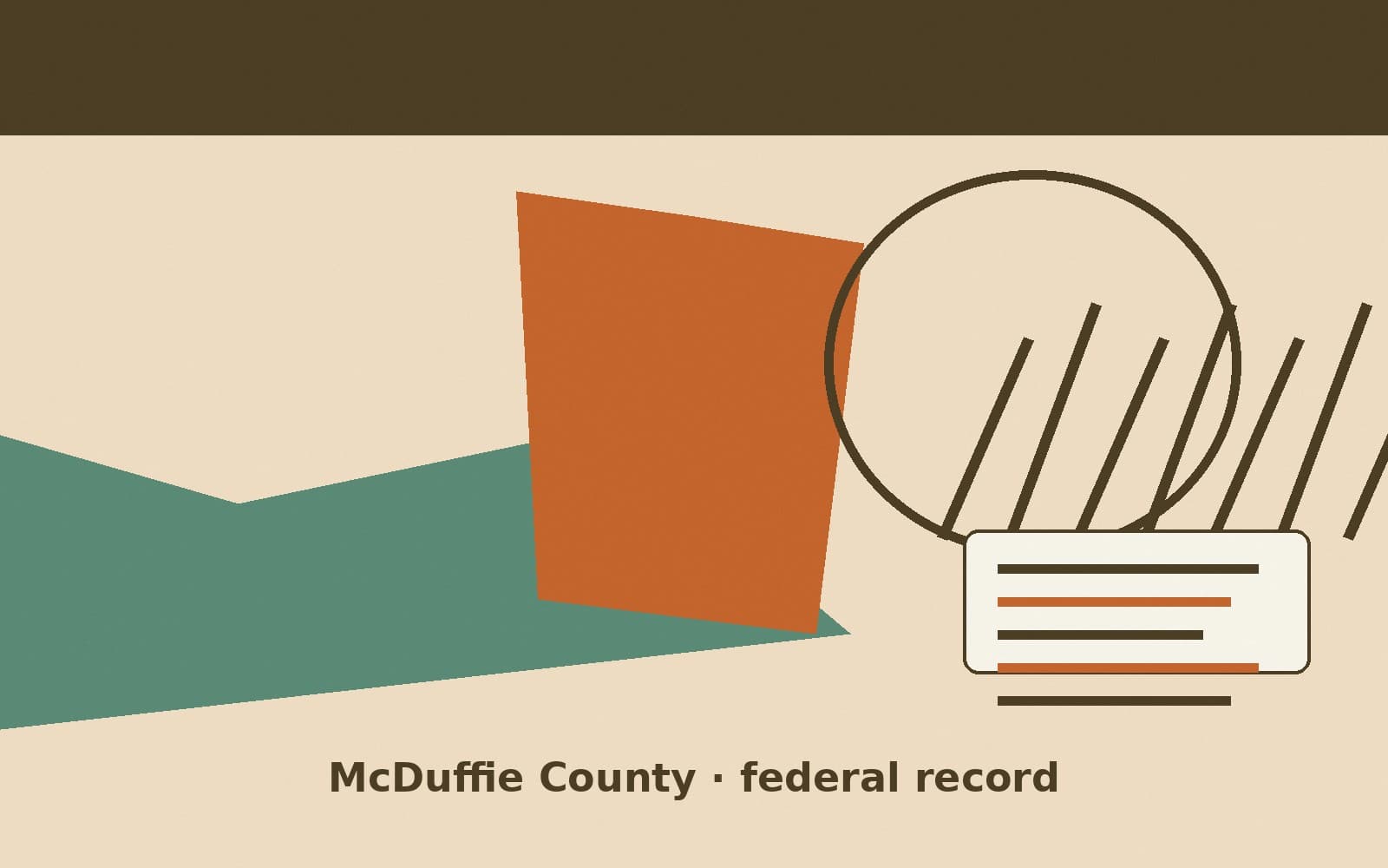 Public notice. McDuffie County, Georgia, has a federal award on the public books. On September 9, 2026, the Department of Health and Human Services recorded a project grant of $187