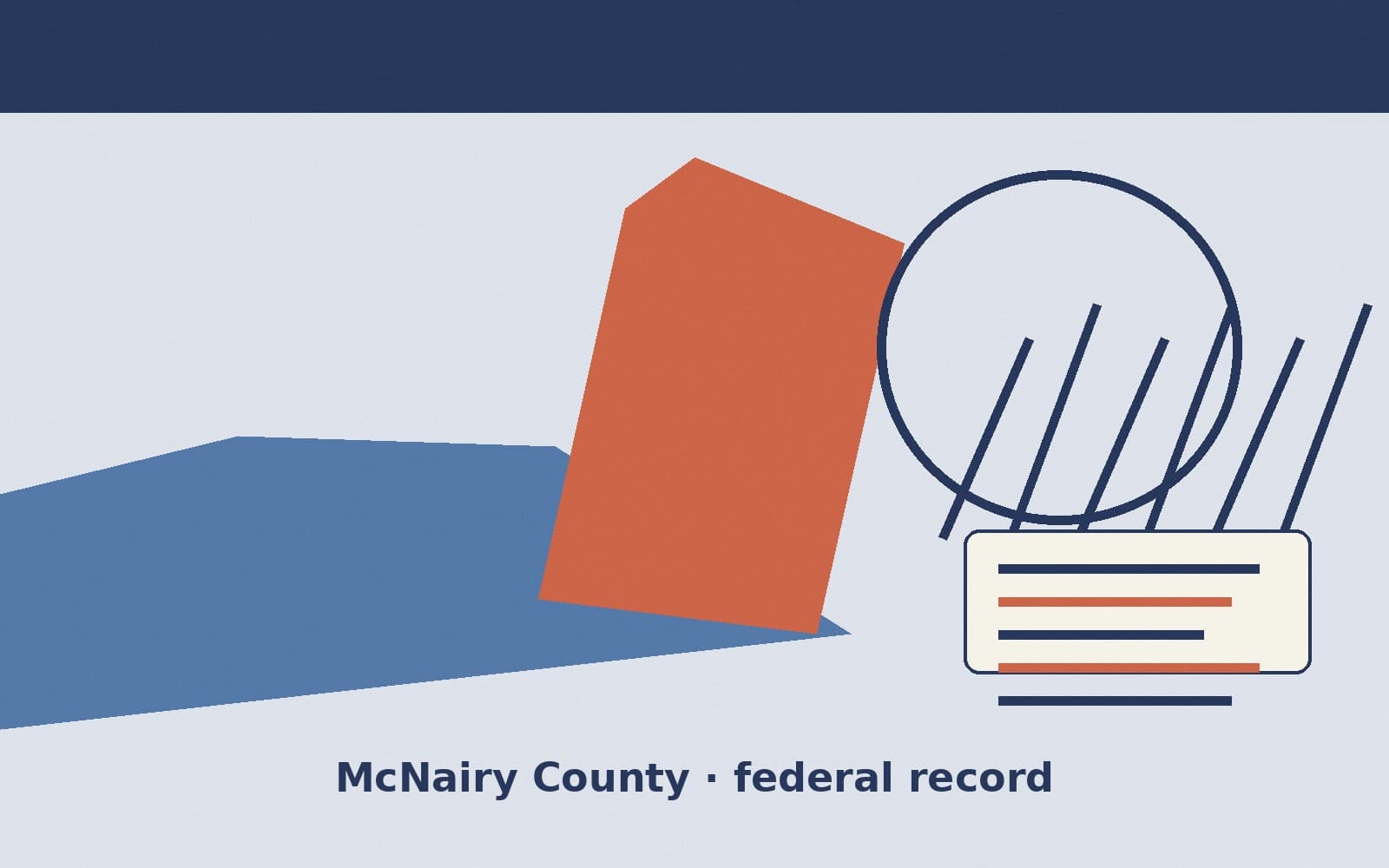 Public notice. McNairy County, Tennessee, has a federal award on the public books. On July 2, 2026, the Department of Housing and Urban Development recorded a project grant of $135