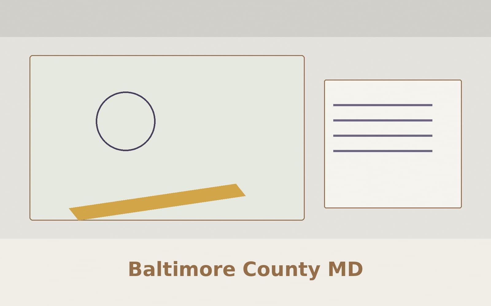 Public notice. Baltimore County's public permit map service lists 252 building permits with an issue date from September 28, 2026, through October 4, 2026.