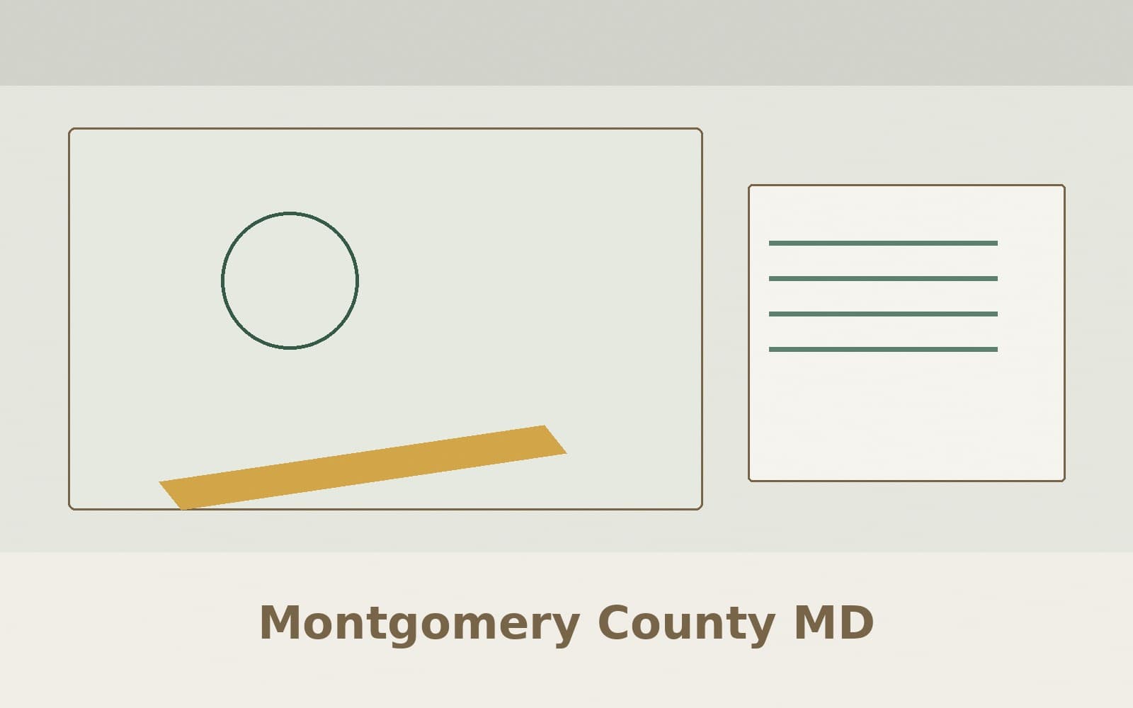 Public notice. Montgomery County, Maryland, publishes permits in more than one open file.