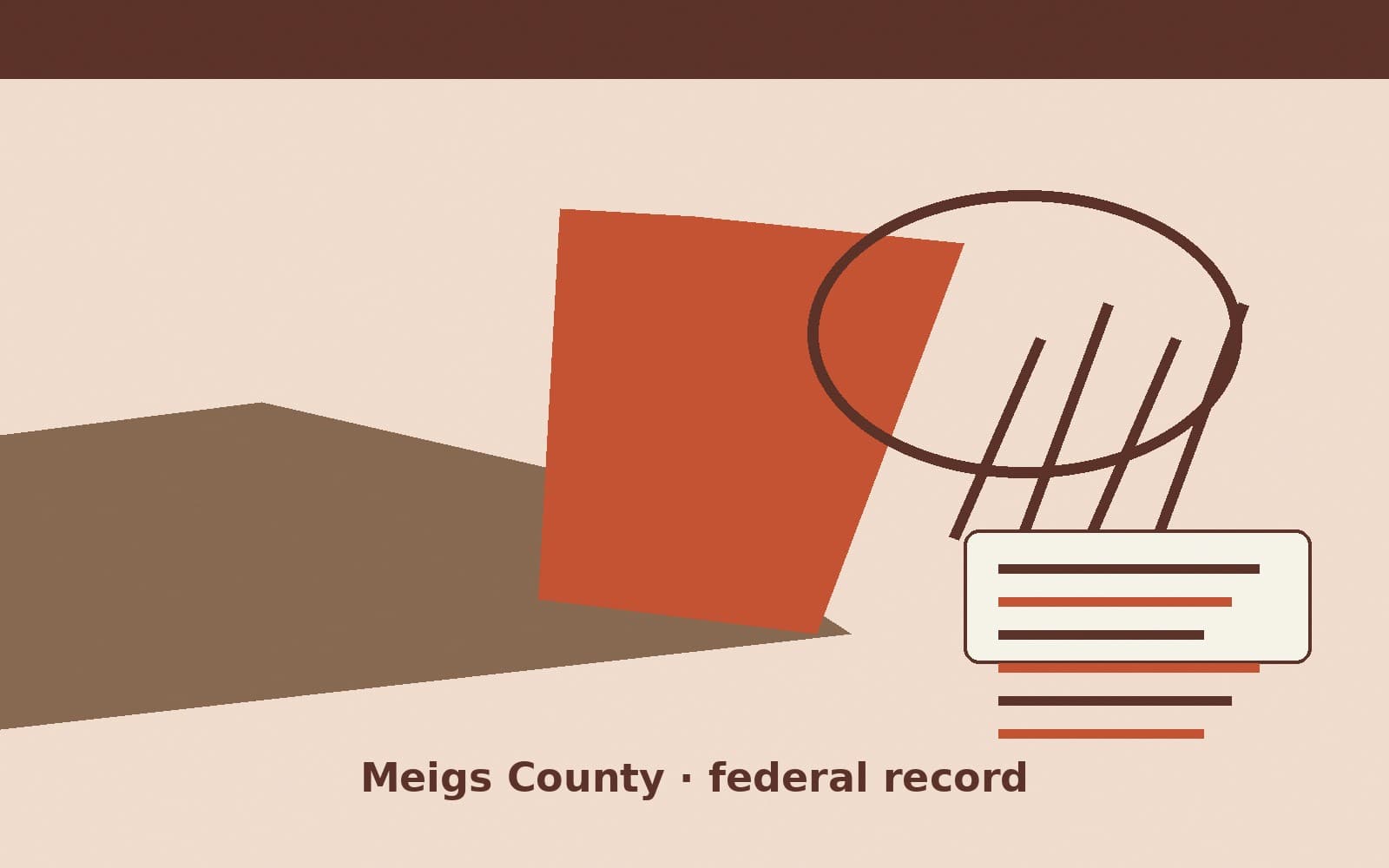 Public notice. Meigs County, Ohio, has a federal award on the public books. On September 24, 2026, the Department of Transportation recorded a formula grant of $960,000. The office
