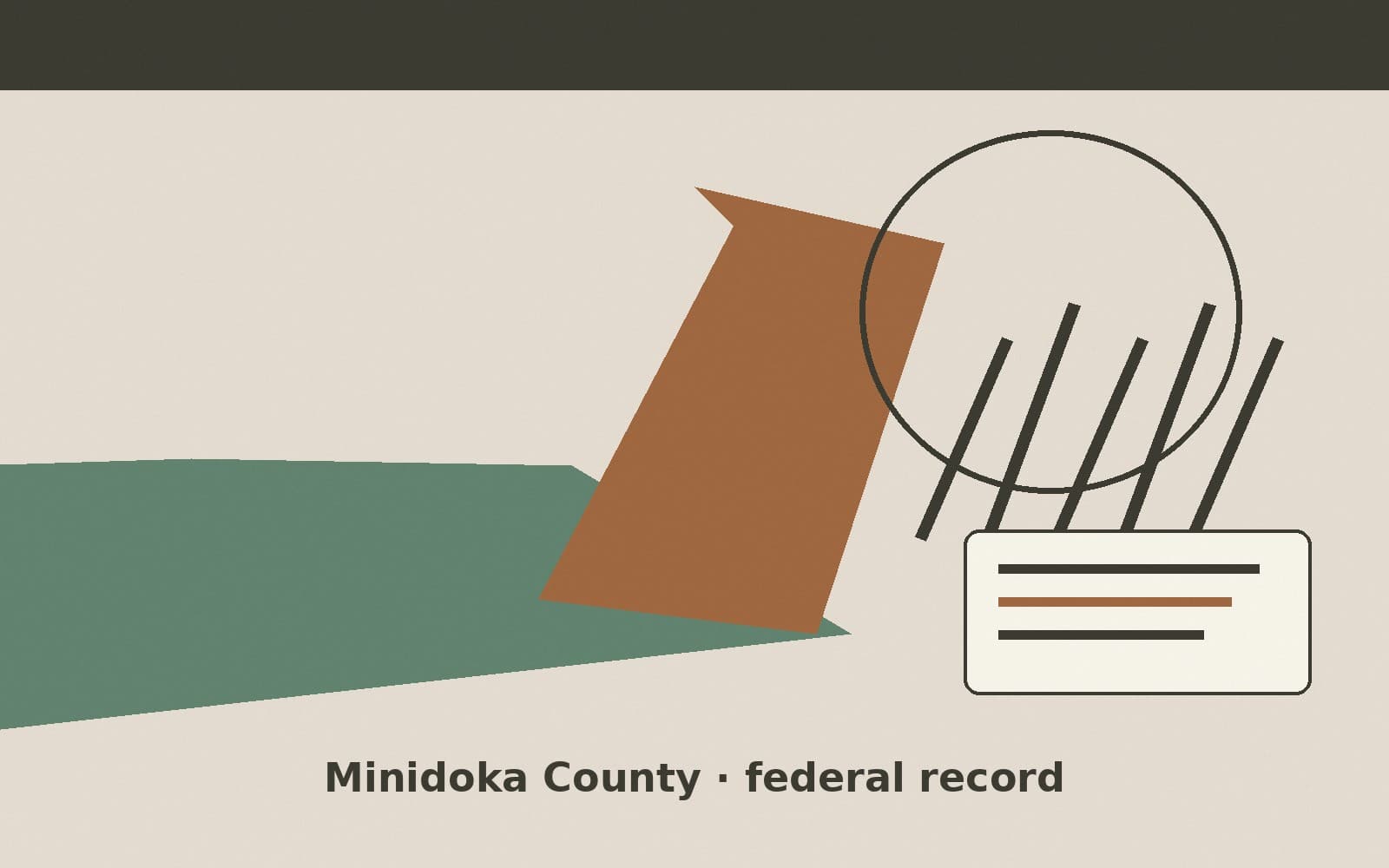 Public notice. Minidoka County, Idaho, has a federal award on the public books. On September 25, 2026, the Department of the Interior recorded a delivery order of $582,420. The off