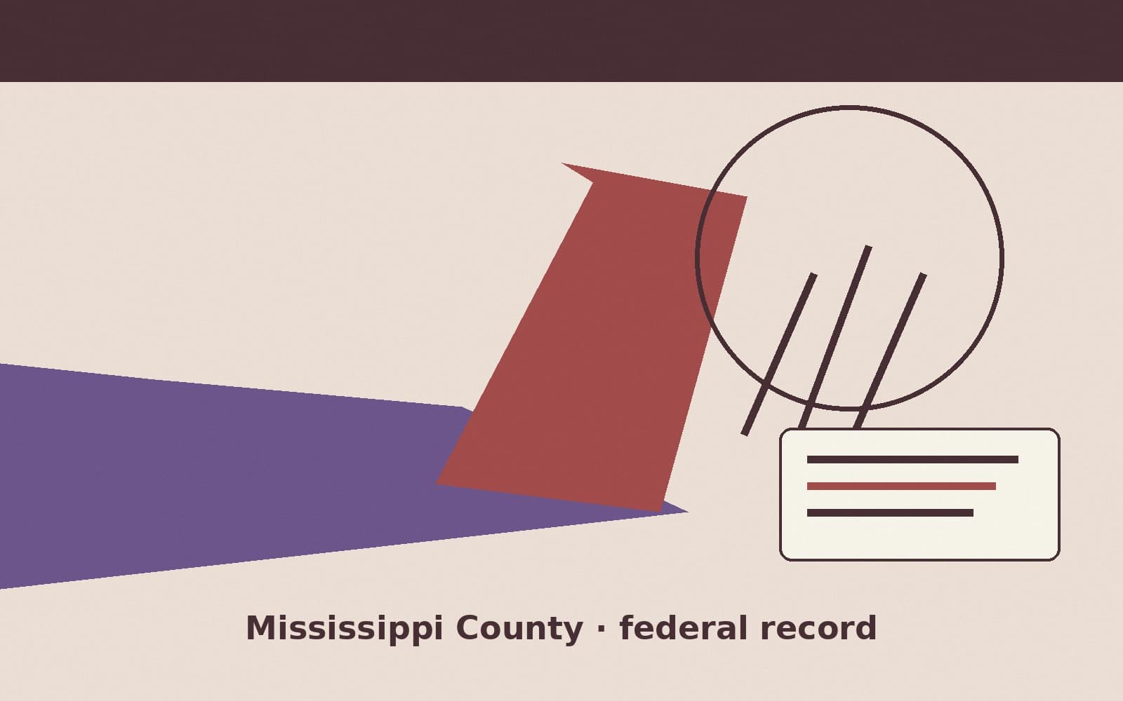 Public notice. Mississippi County, Arkansas, has a federal award on the public books. On September 22, 2026, the Department of the Interior recorded a purchase order of $22,238.70.