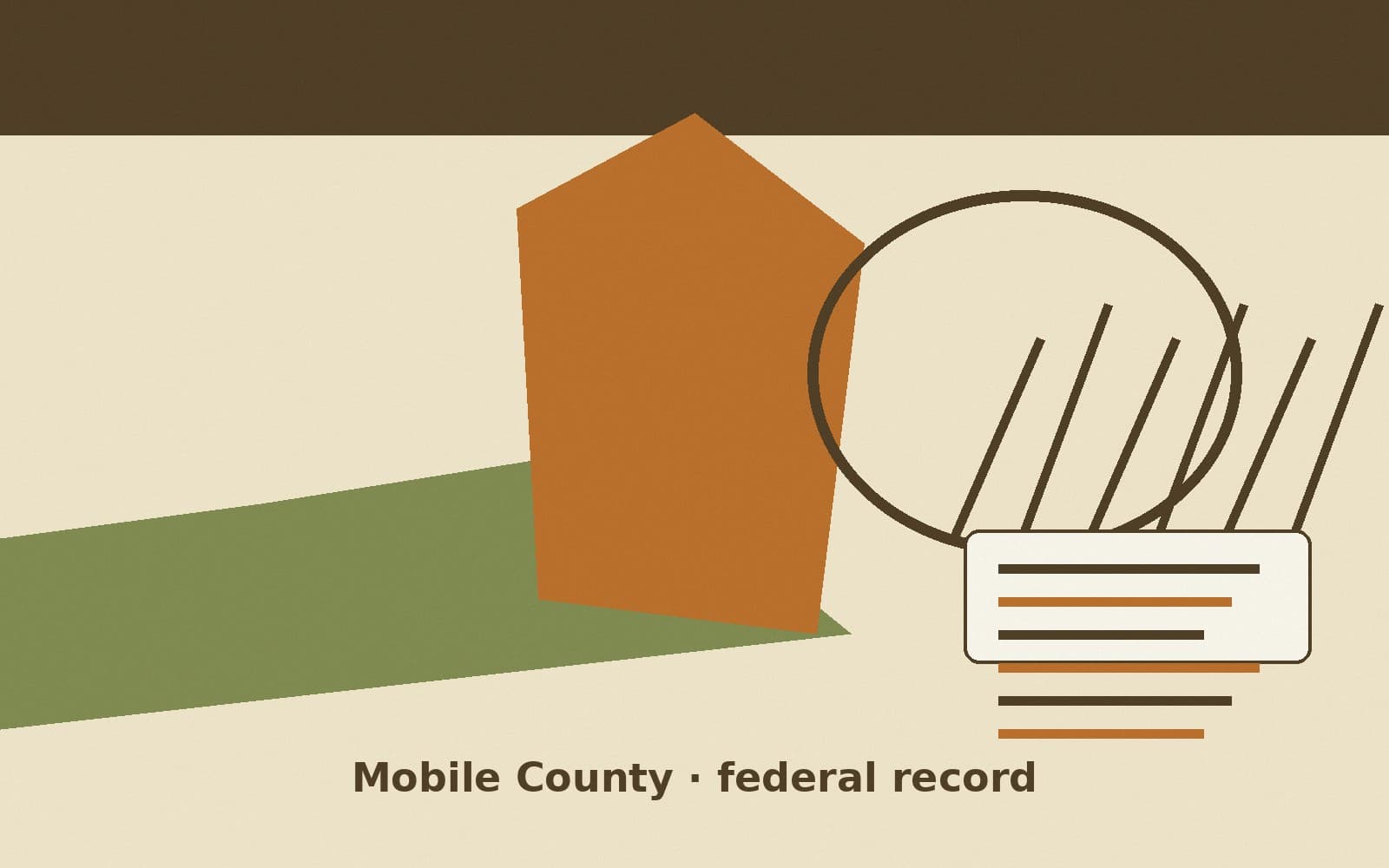 Public notice. Mobile County, Alabama, has a federal award on the public books. On September 30, 2026, the Department of Homeland Security recorded a blanket-purchase call of $2,51