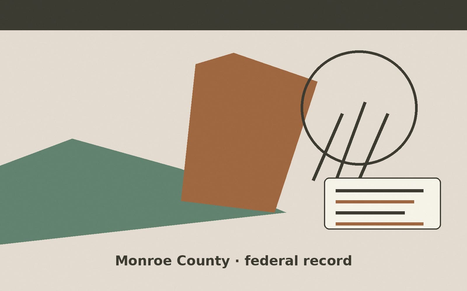 Public notice. Monroe County, Georgia, has a federal award on the public books. On September 17, 2026, the Department of Transportation recorded a formula grant of $126,748.65. The
