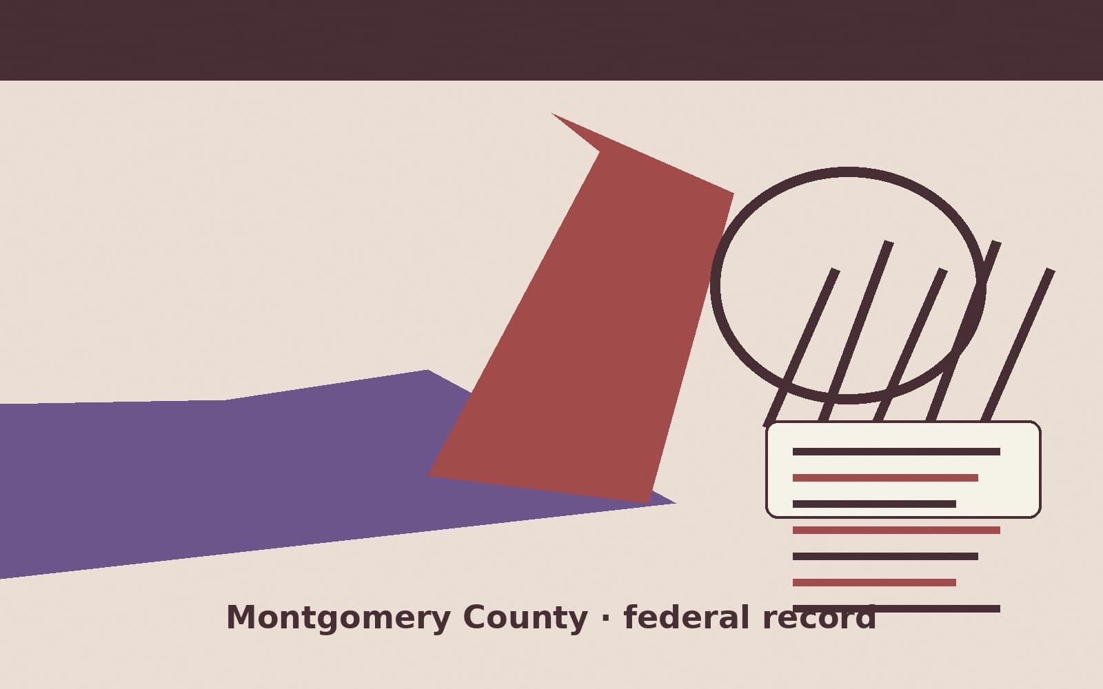 Public notice. Montgomery County, Texas, has a federal award on the public books. On September 25, 2026, the Department of Labor recorded a definitive contract of $599,844. The off