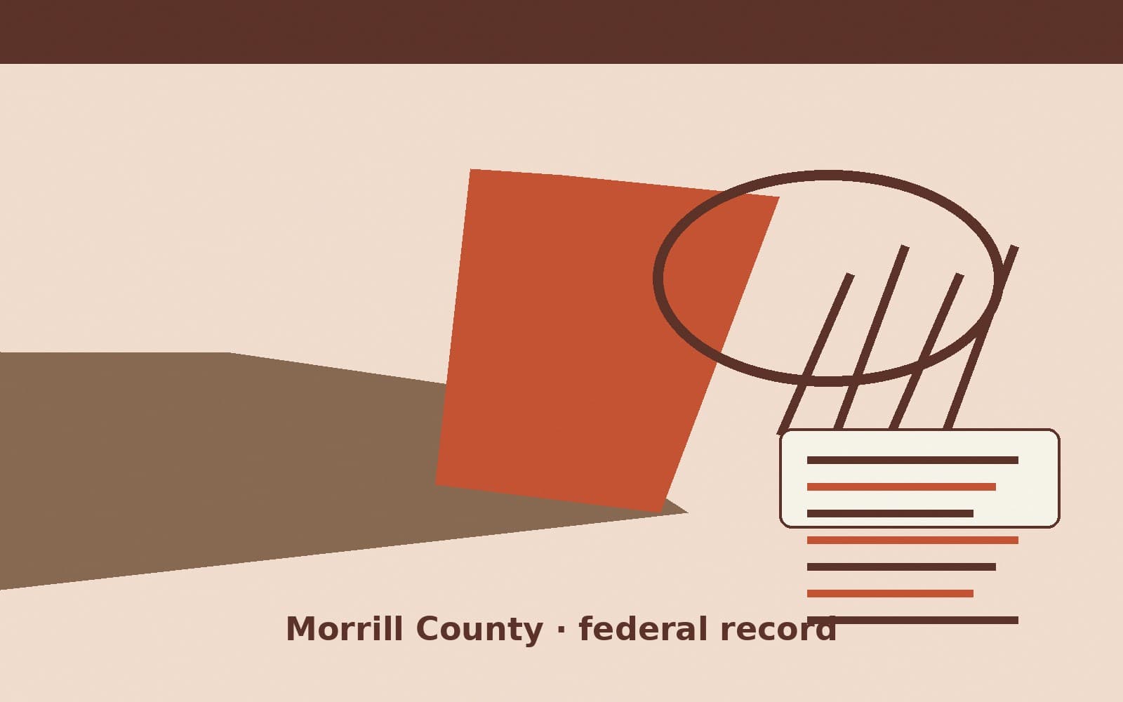 Public notice. Morrill County, Nebraska, has a federal award on the public books. On August 18, 2026, the Department of Housing and Urban Development recorded a formula grant of $3