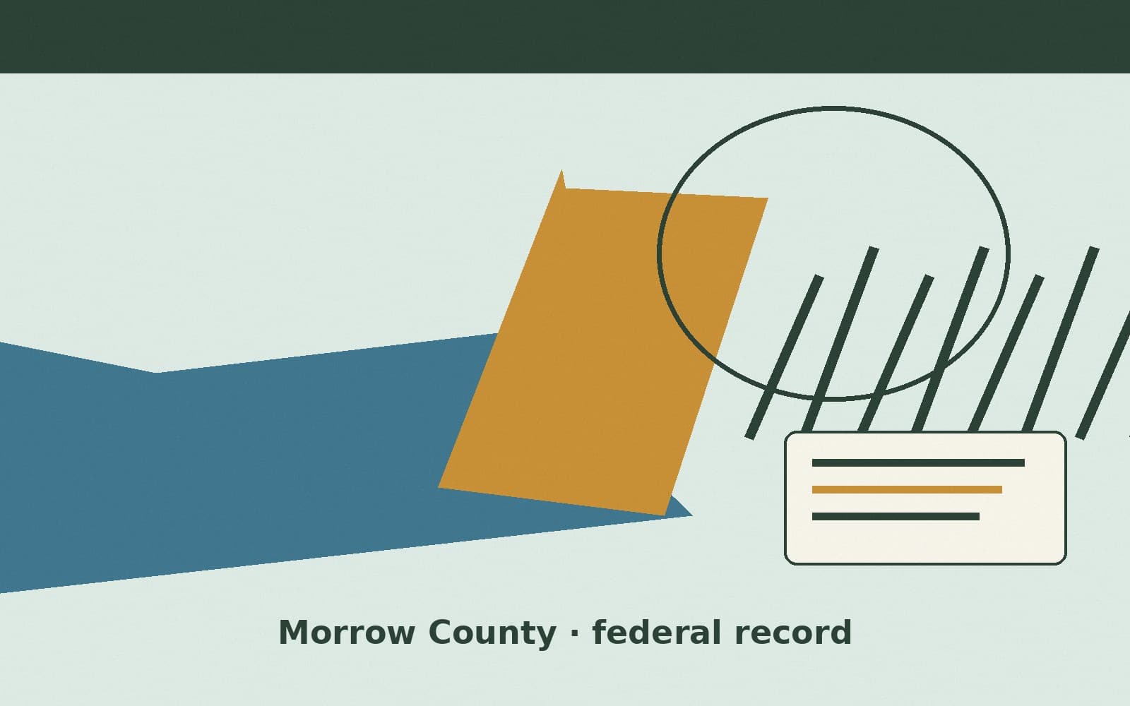 Public notice. Morrow County, Ohio, has a federal award on the public books. On September 8, 2026, the Department of Transportation recorded a formula grant of $75,000. The office