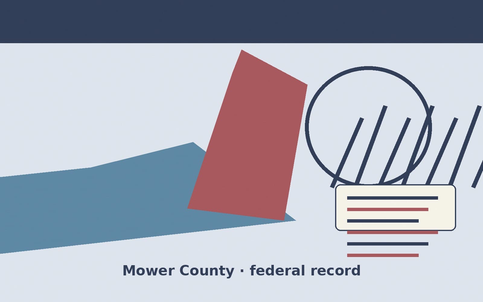 Public notice. Mower County, Minnesota, has a federal award on the public books. On September 14, 2026, the Department of Transportation recorded a formula grant of $52.12. The off