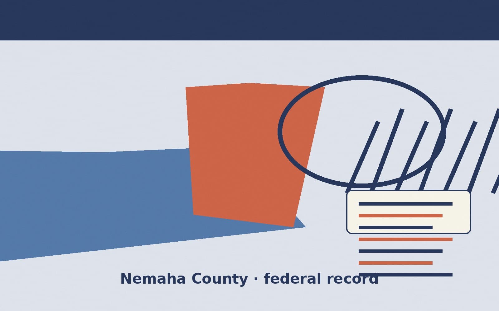Public notice. Nemaha County, Kansas, has a federal award on the public books. On August 18, 2026, the Department of Housing and Urban Development recorded a formula grant of $814.