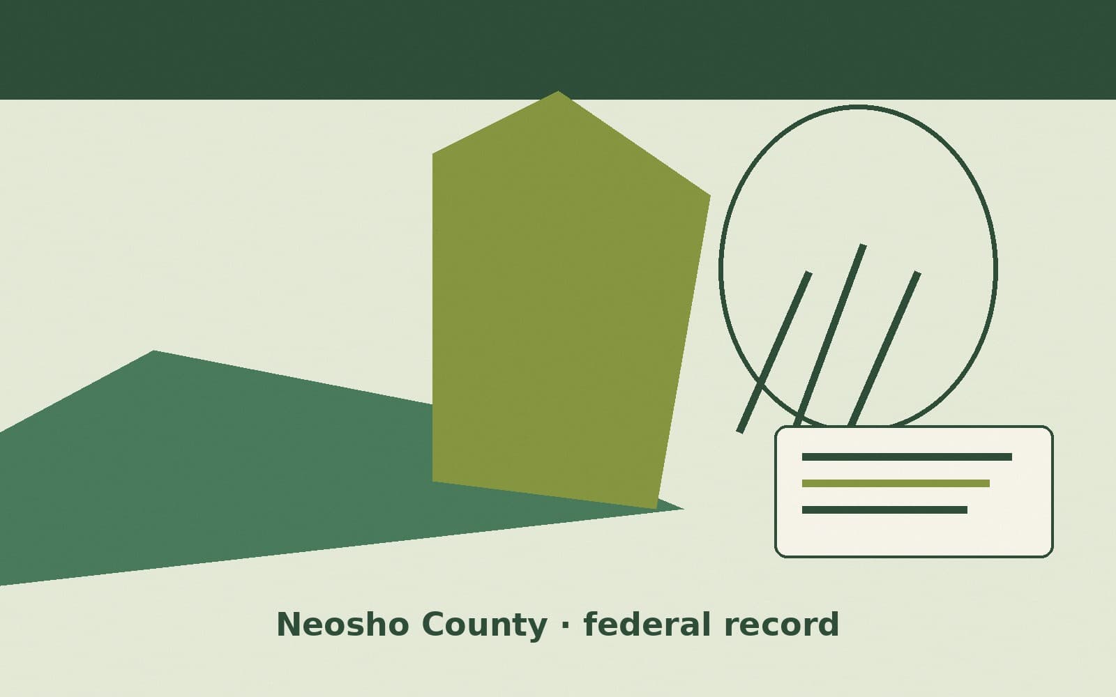 Public notice. Neosho County, Kansas, has a federal award on the public books. On September 11, 2026, the Department of Transportation recorded a formula grant of $501,000. The off
