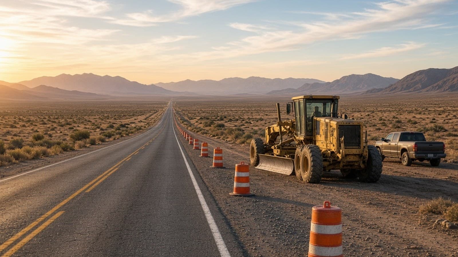 As of about 8:30 a.m. PT Monday, Oct. 5, 2026, Nevada's 511 road site listed 81 construction events, 7 closures and 2 incidents. None was tagged to a Nye County town or state route
