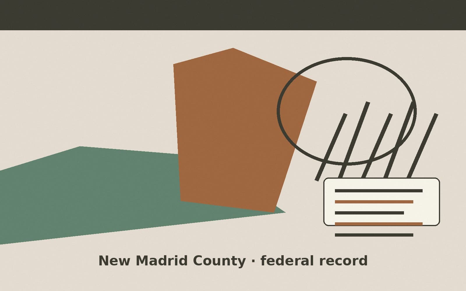 Public notice. New Madrid County, Missouri, has a federal award on the public books. On September 24, 2026, the Department of Health and Human Services recorded a cooperative agree