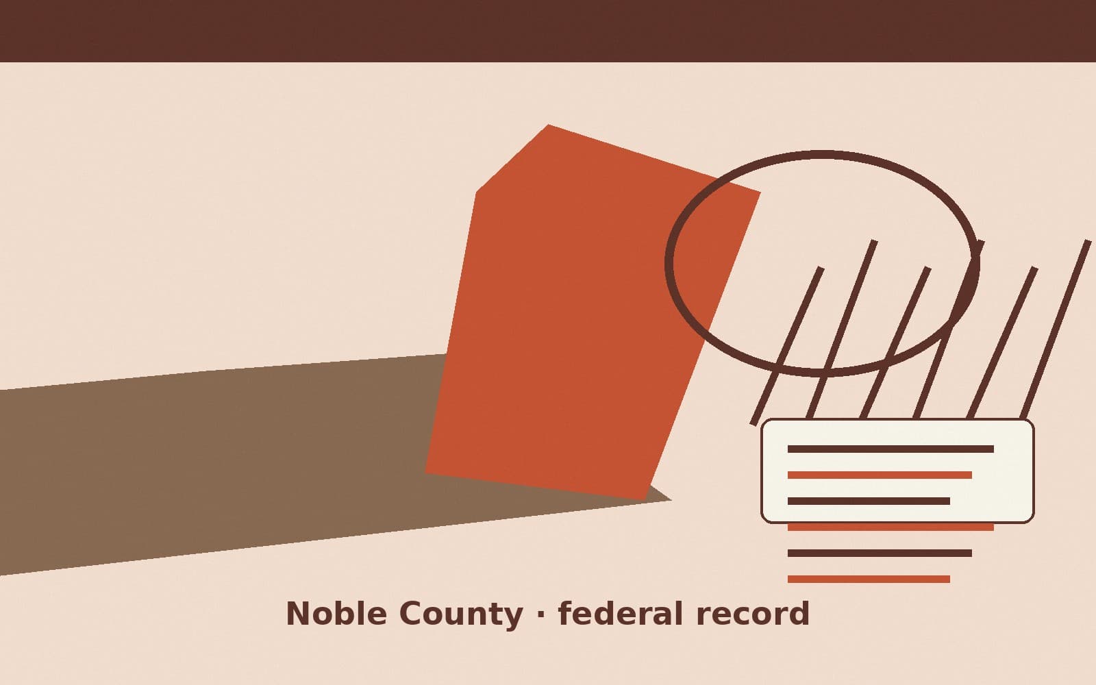 Public notice. Noble County, Indiana, has a federal award on the public books. On September 23, 2026, the Department of Transportation recorded a formula grant of $2,922,237.68. Th