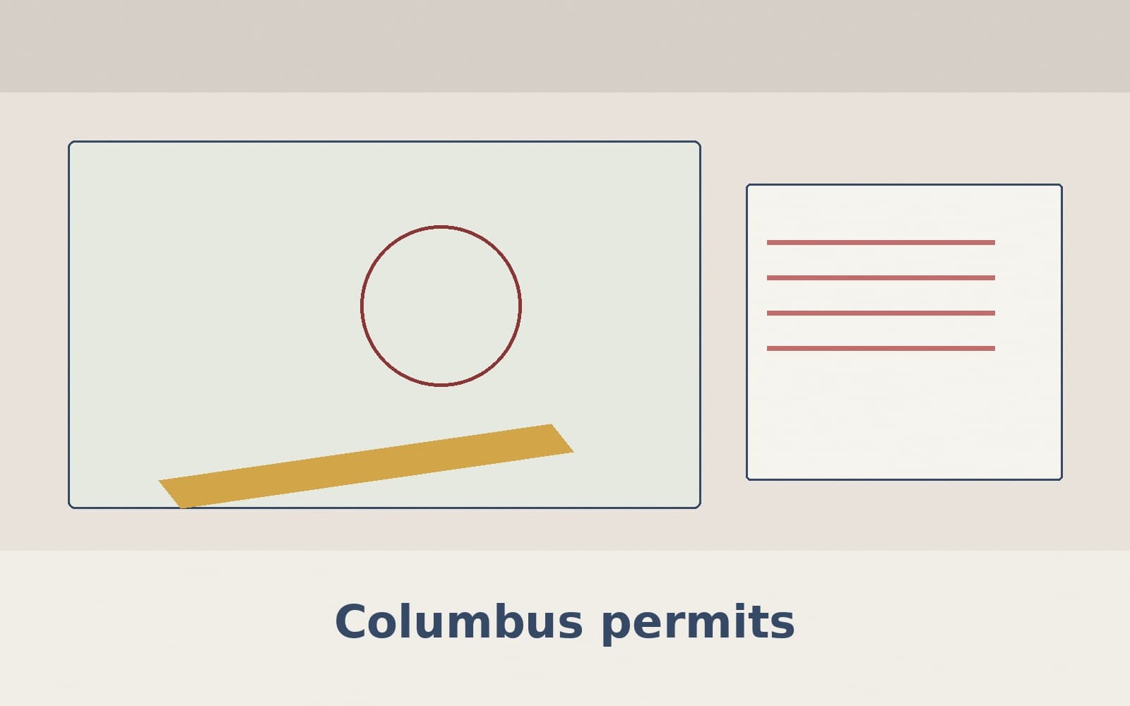 Public notice. Columbus's public permit map service lists 936 building permits with an issue date from September 28, 2026, through October 4, 2026.