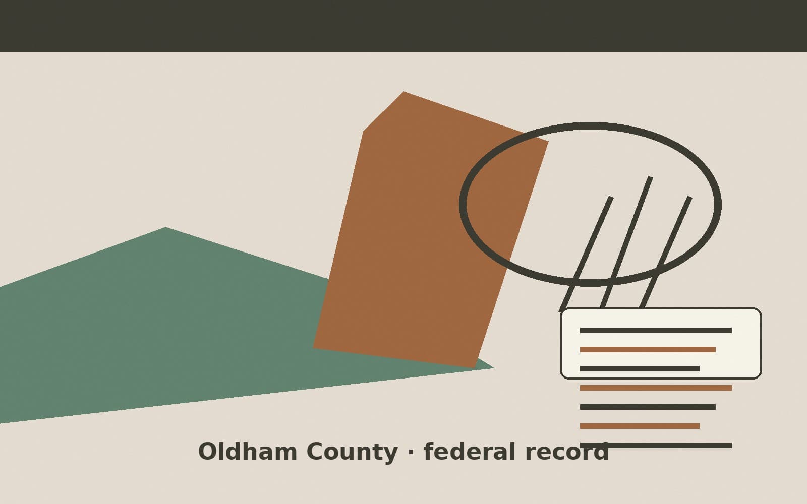 Public notice. Oldham County, Kentucky, has a federal award on the public books. On September 10, 2026, the Department of Transportation recorded a formula grant of $530,000. The o