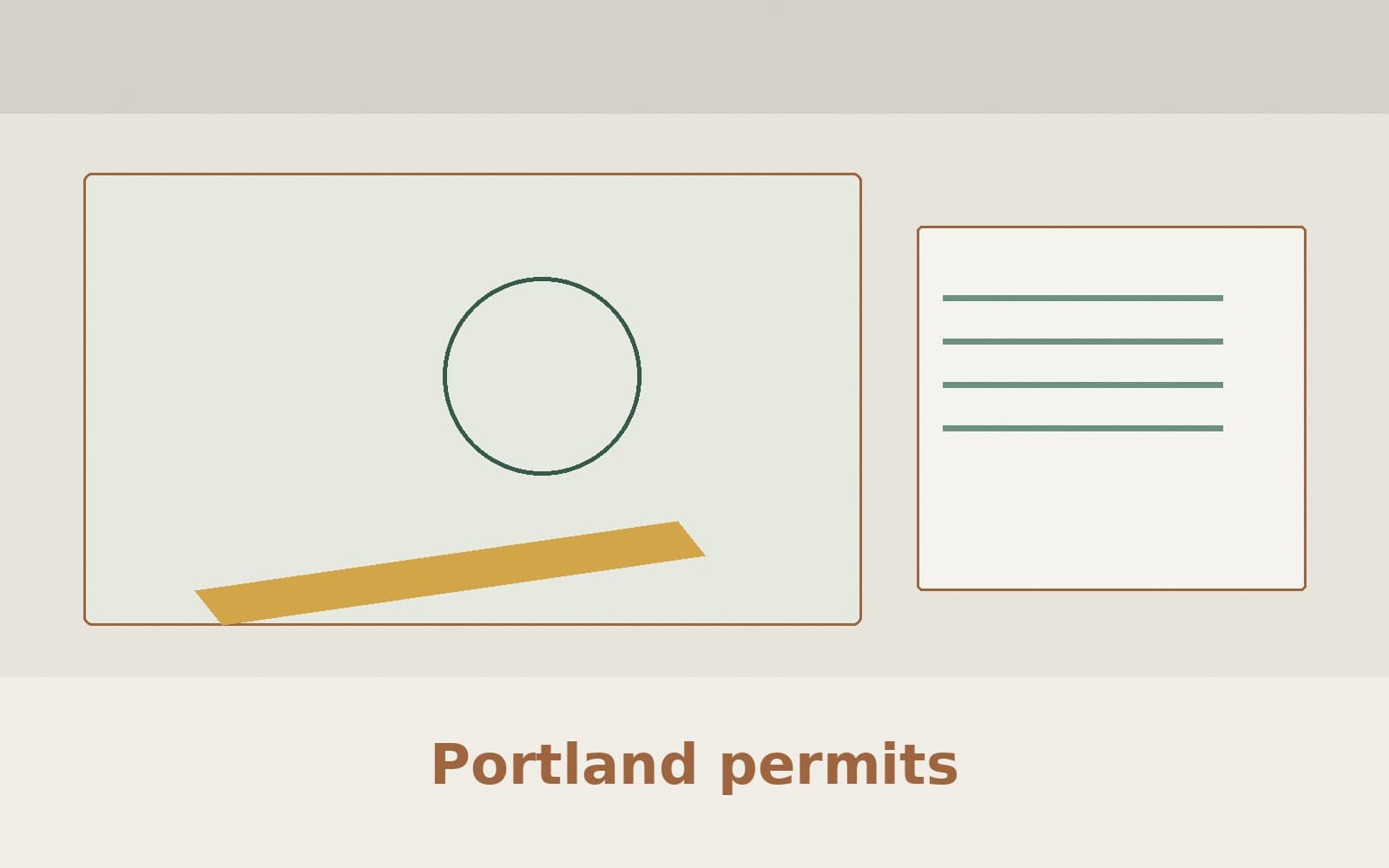 Public notice. Portland's public permit map service lists 833 building permits with an issue date from September 28, 2026, through October 4, 2026.
