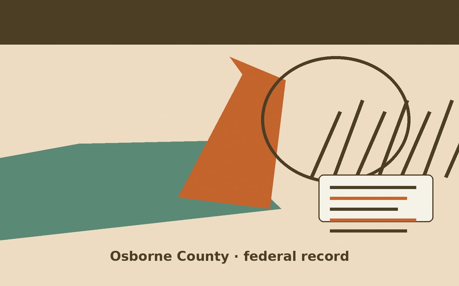 Public notice. Osborne County, Kansas, has a federal award on the public books. On September 17, 2026, the Department of Transportation recorded a formula grant of $18,542,274.94.